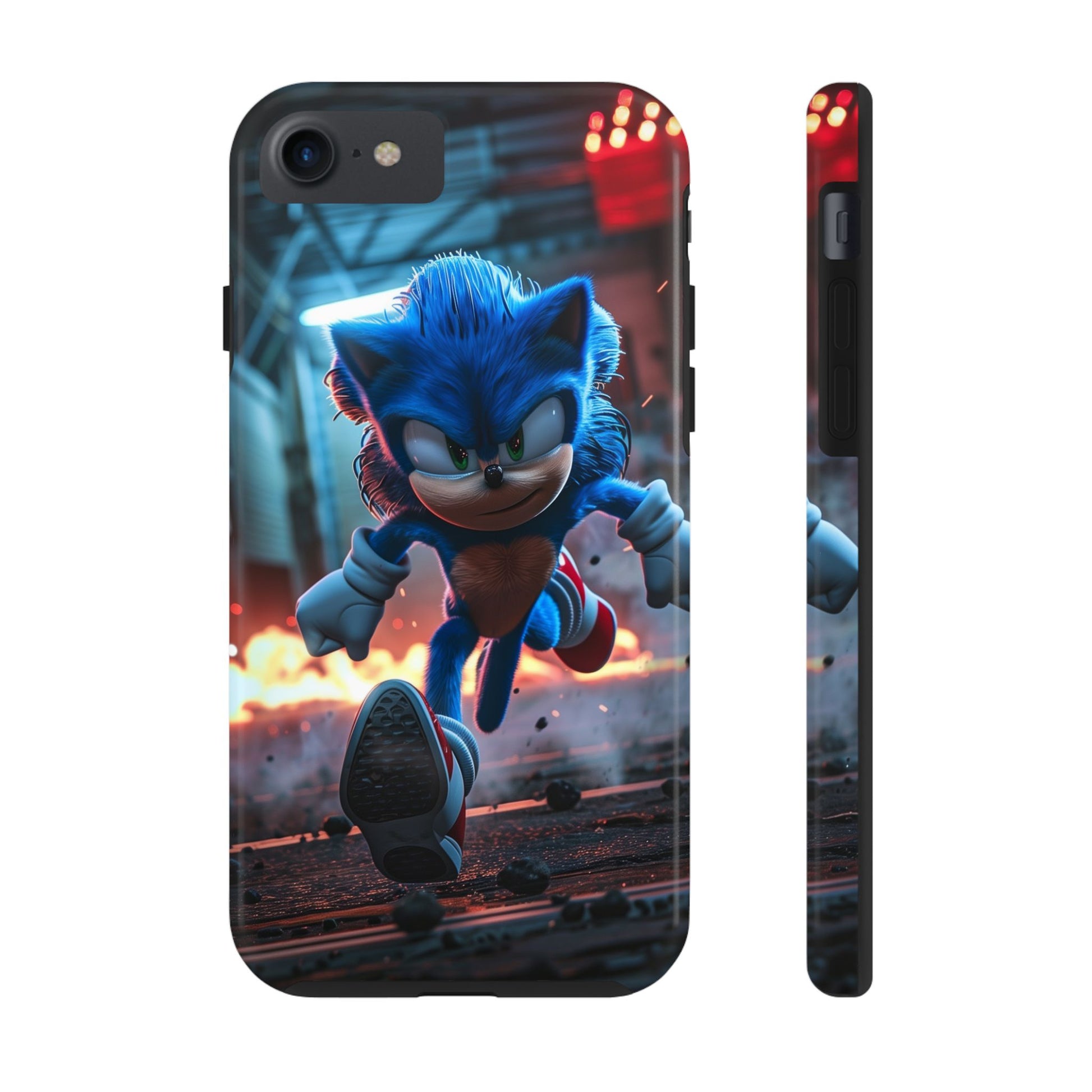 Durable Sonic Phone Case - Protective Sonic the Hedgehog Design - Tough Mobile Cover - Fun Video Game Phone Accessory