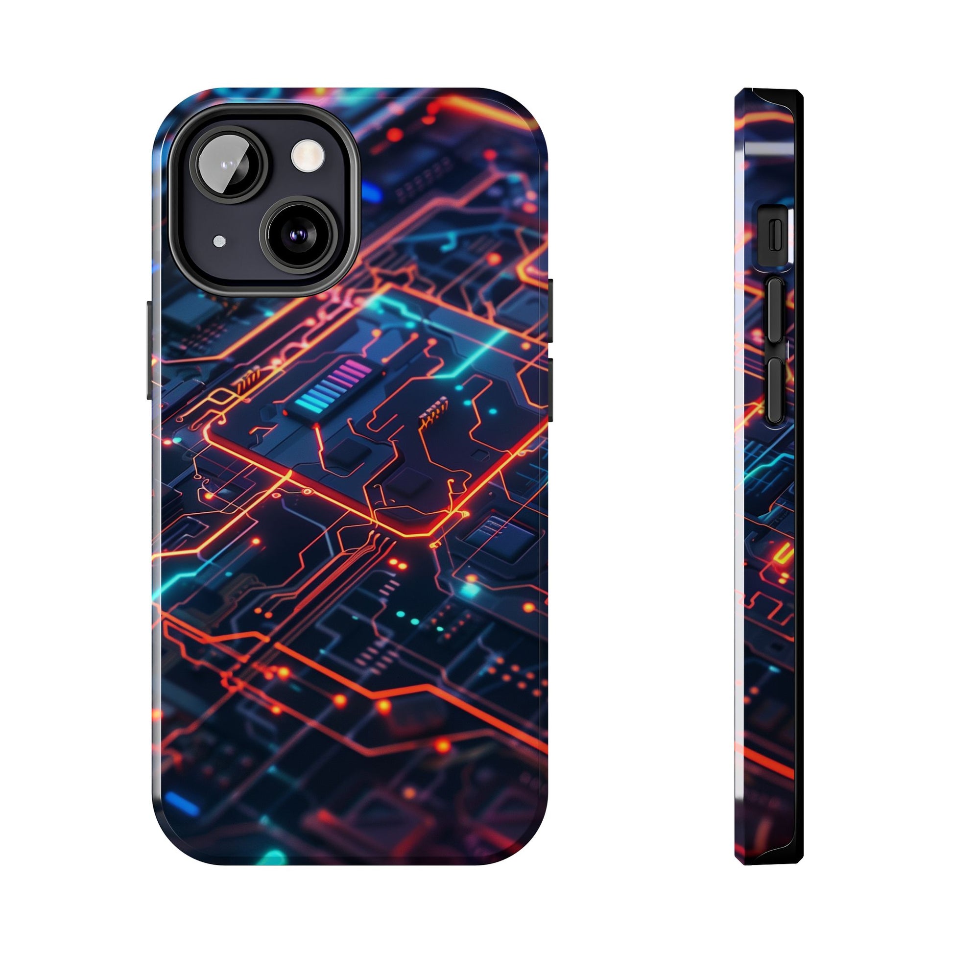Circuit Board Phone Case, Futuristic Circuit Phone Case, High-Tech Gift, Custom Sci-Fi Phone Case, iphone 15 pro max
