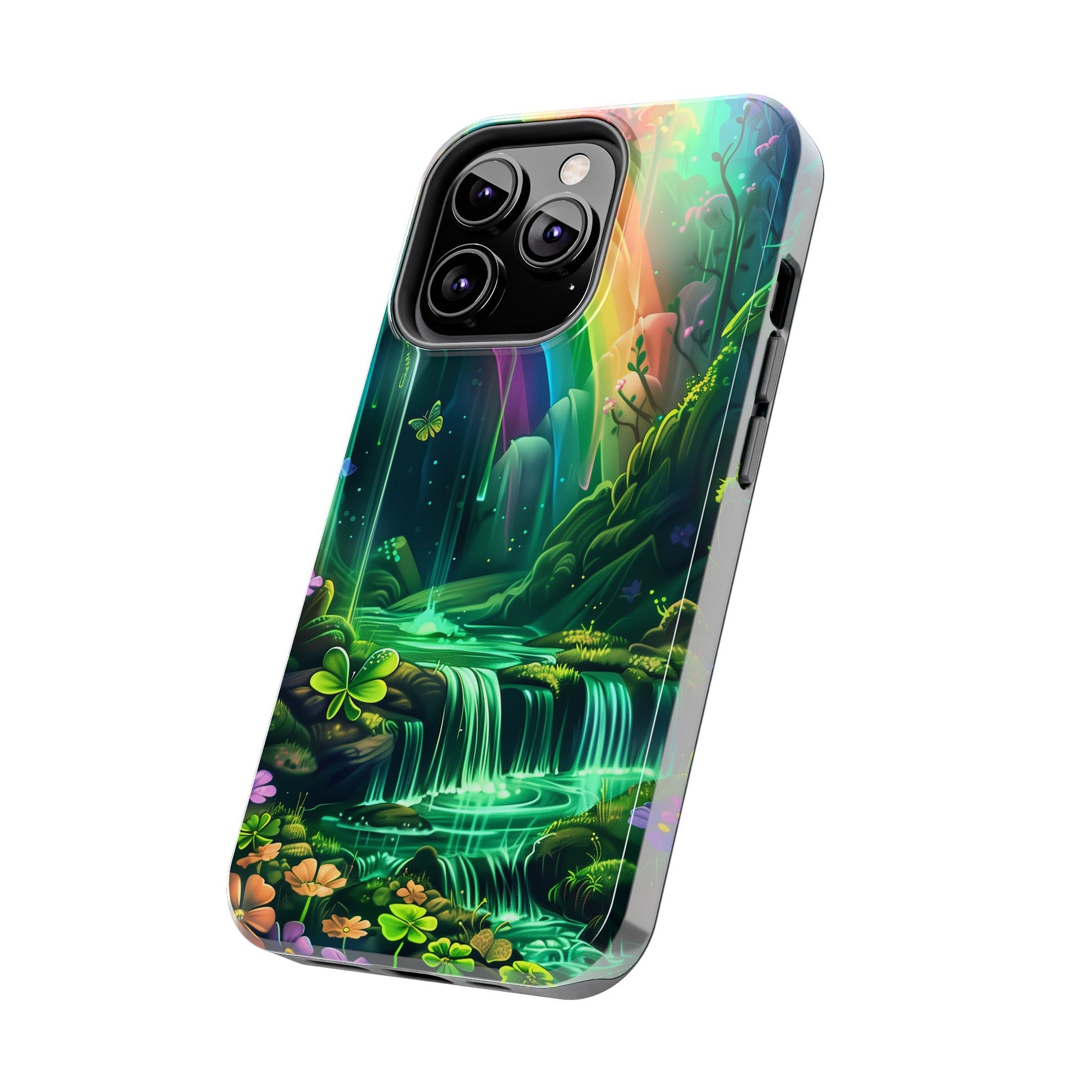St. Patrick's Day Durable Phone Case, Lucky Phone Case Design, Durable Irish Luck Protective Cover, Holiday Gift Idea