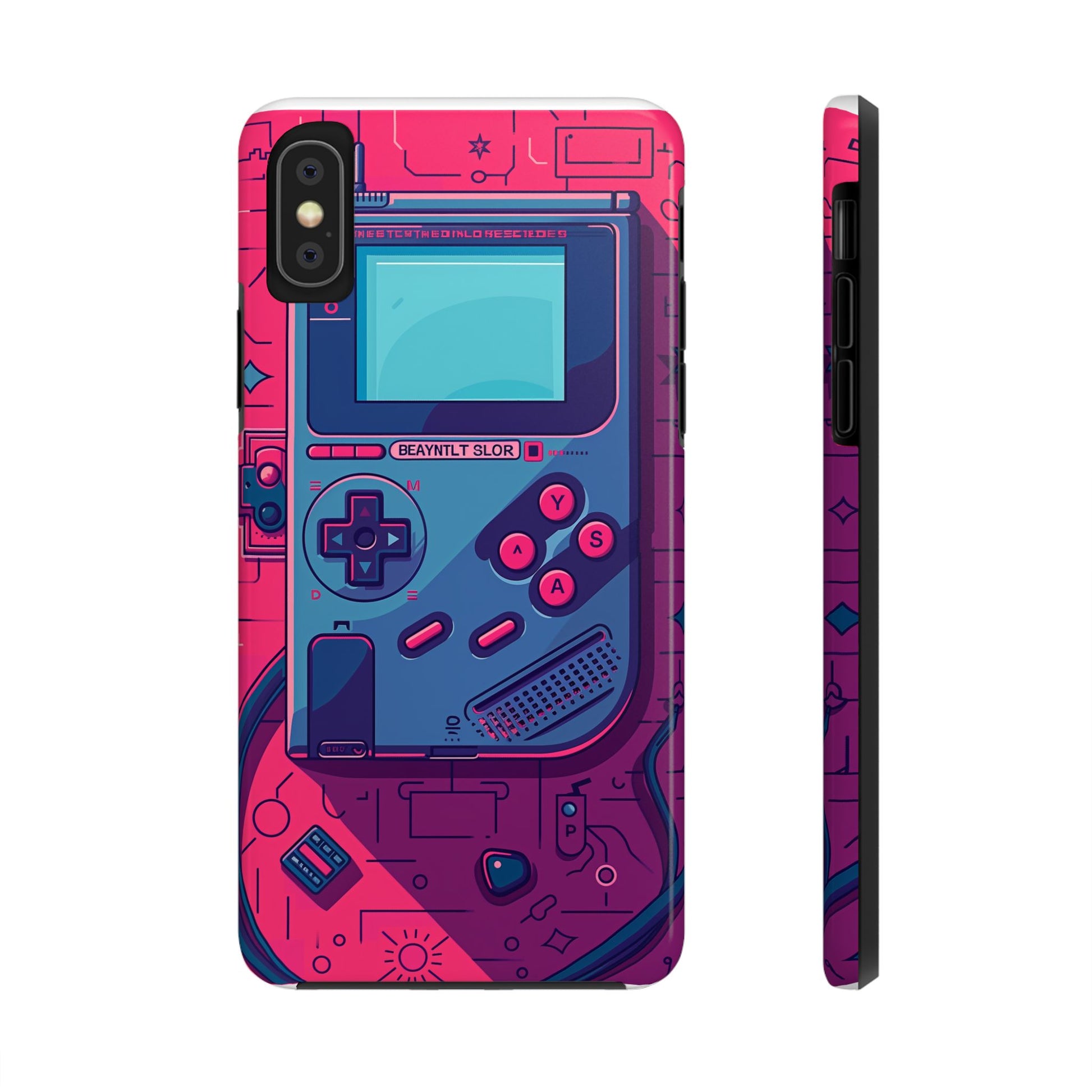 Durable iPhone Case with Alternative Universe Game Console Design - Protective Phone Cover - Fun and Sturdy Gaming Accessory - Gamer Gift