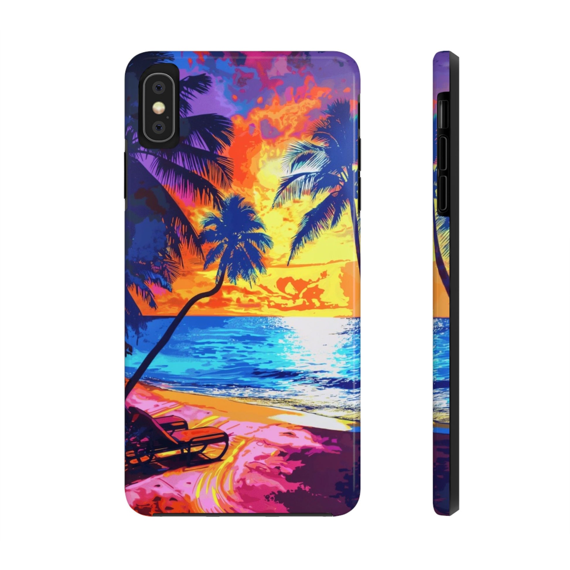 Sunset Bliss: Lisa Frank Style Phone Case