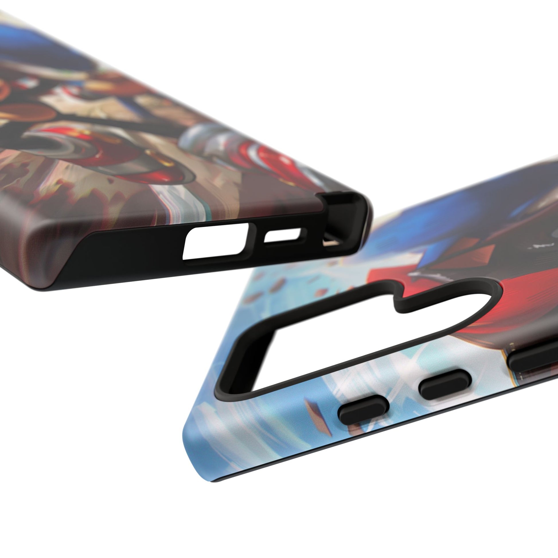 Sonic and Shadow Phone Case, Sonic and Shadow, Tough Android Case, Fun Video Game Phone Case, Retro Game Case, SEGA Video Game Android Case