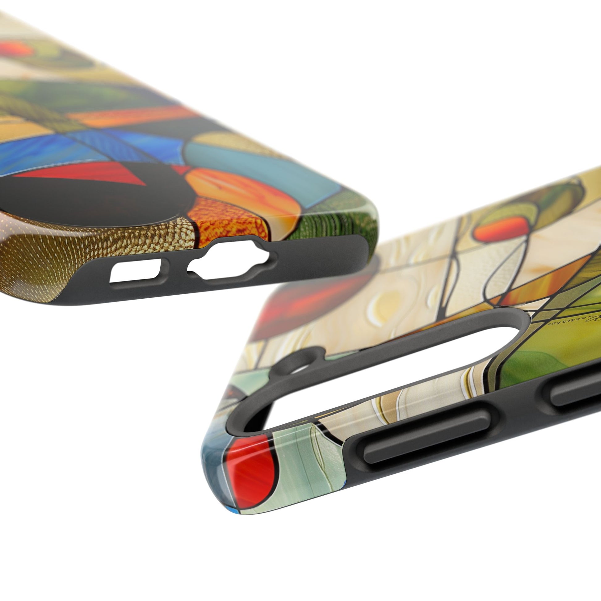 Frank Lloyd Wright Inspired Stained Glass Phone Case, Artistic iPhone Case, Architectural Design, Art Deco iphone Case, iphone 15 pro max