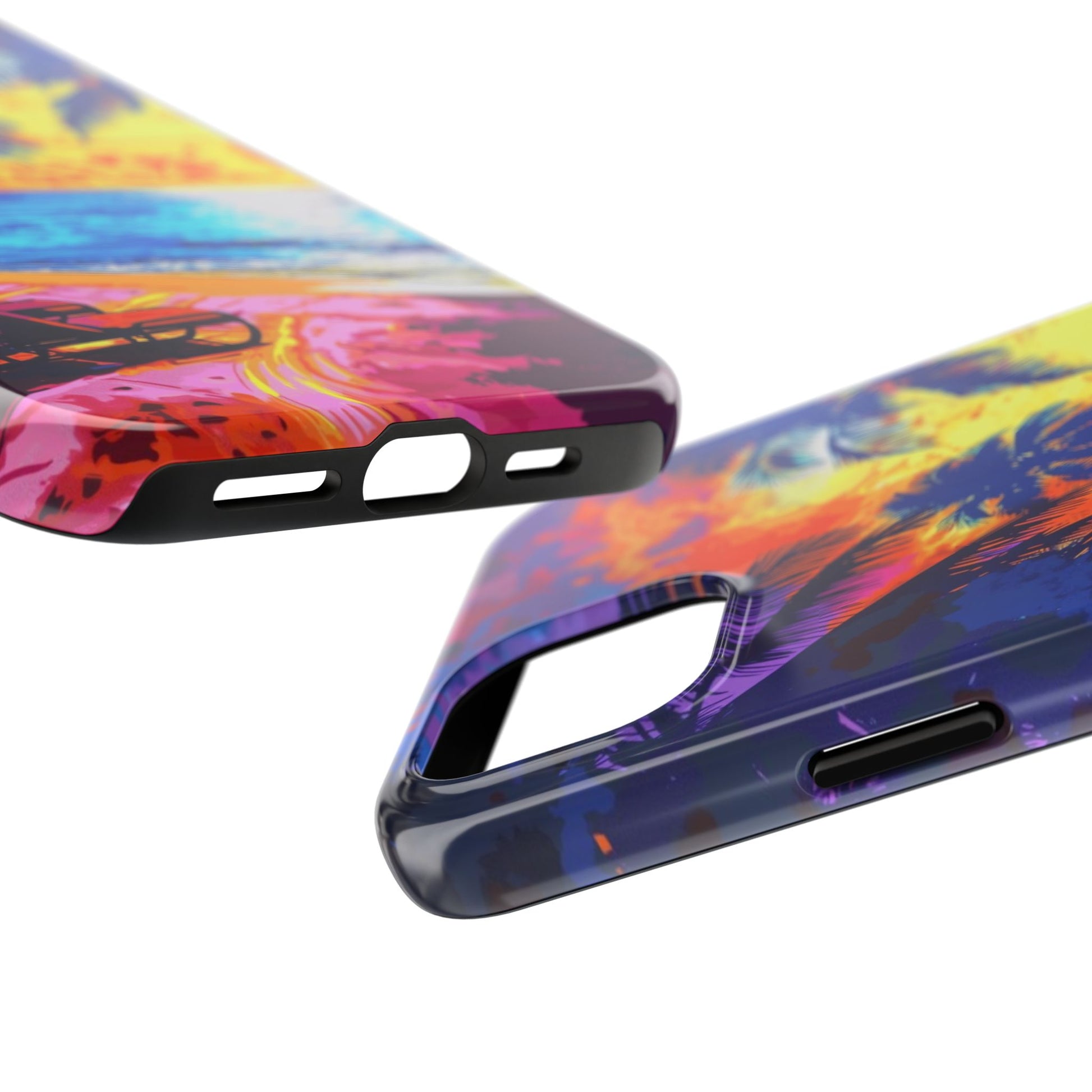 Sunset Bliss: Lisa Frank Style Phone Case