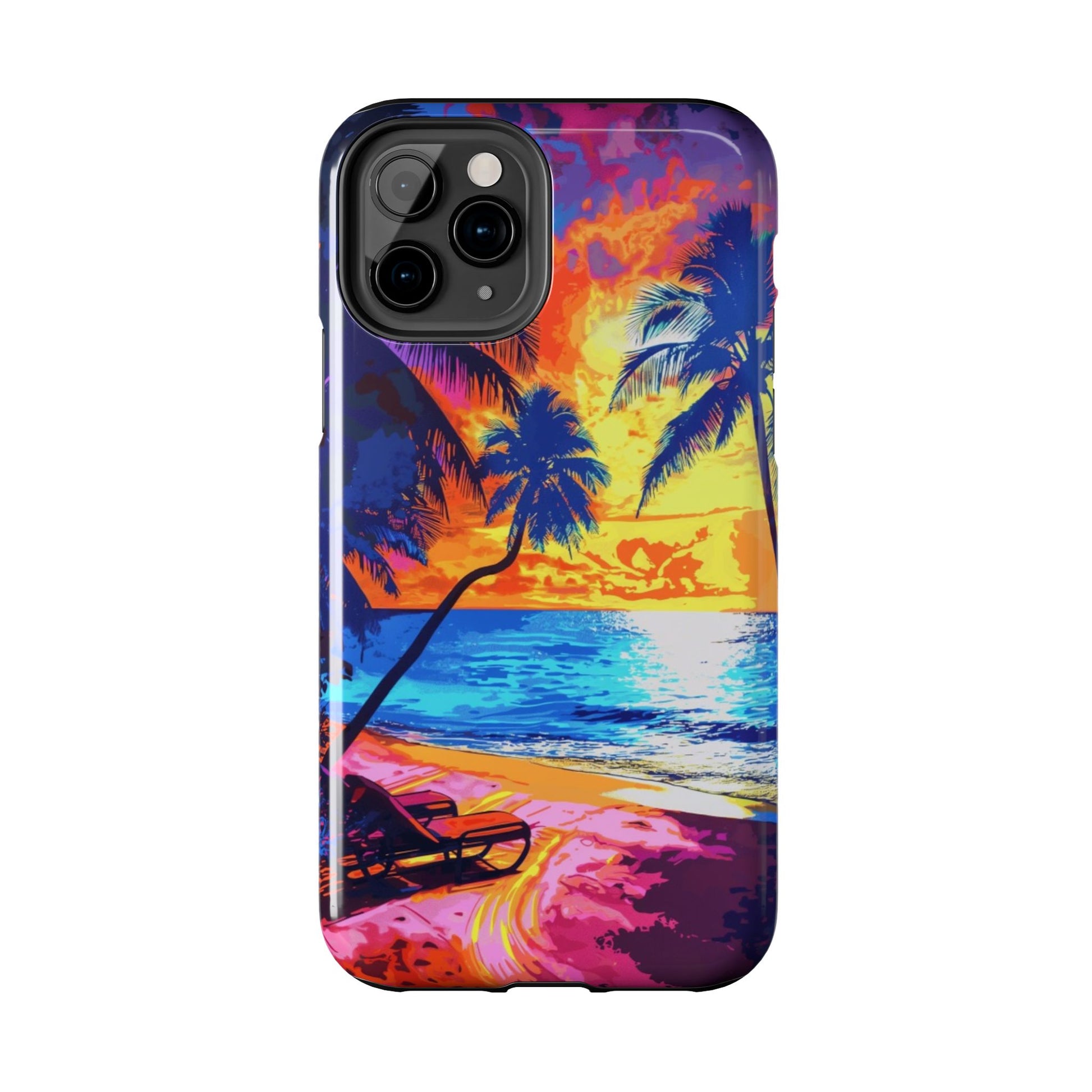 Sunset Bliss: Lisa Frank Style Phone Case