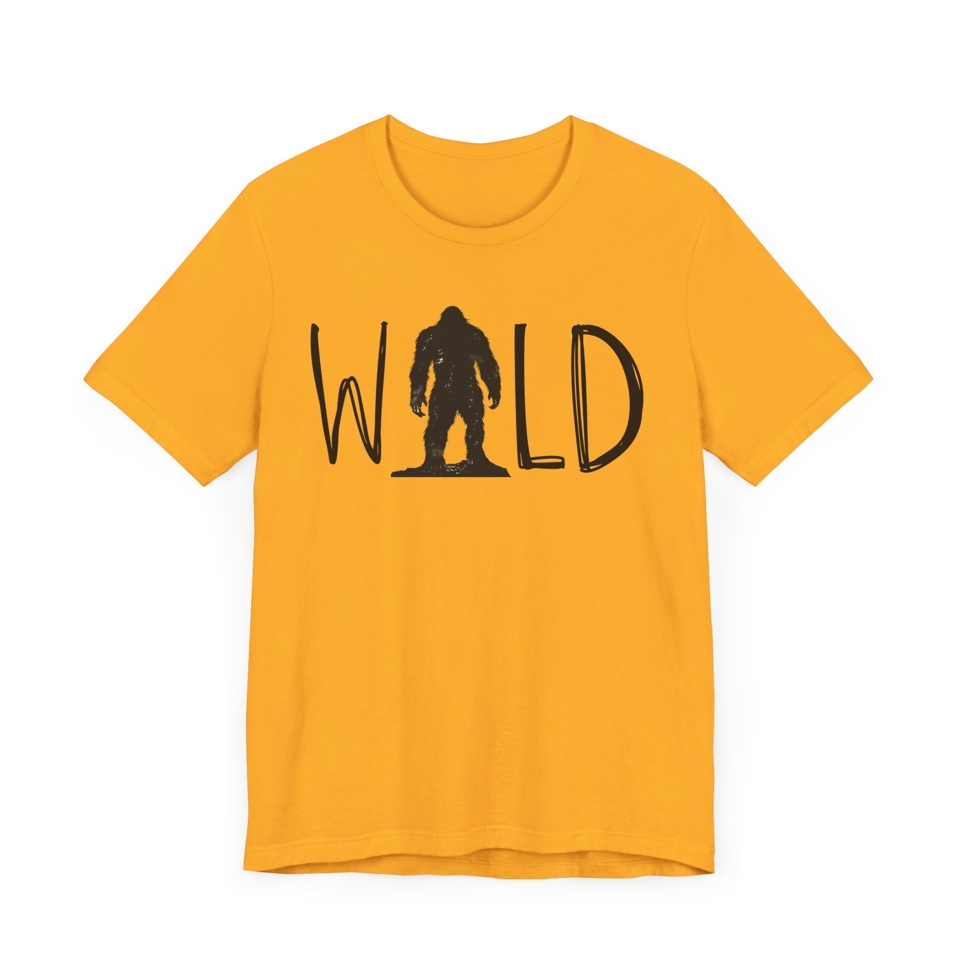 Wild Shirt, Bigfoot Tshirt, Bigfoot WILD Shirt, Camping Shirt, Outdoors Shirt, Bigfoot Shirt, Shirt for Camping, Camping Trip Shirt, Bigfoot