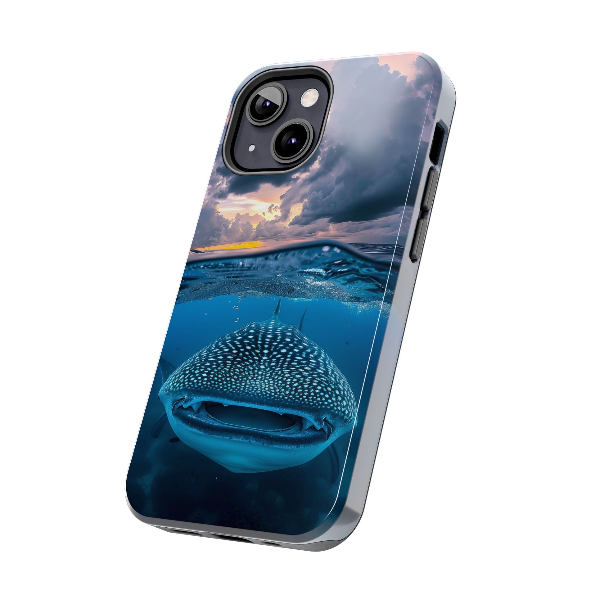 Majestic Encounter: Whale Shark Tough Phone Case