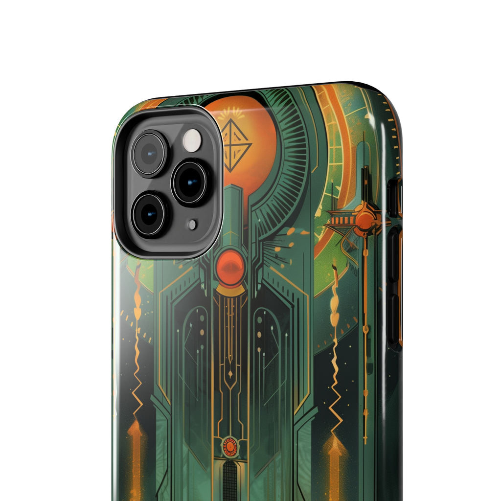 Art Deco Phone Case, Architecture Phone Case, Durable iPhone Case, Gift for Architect, iPhone 14 Case, Art Deco Building Phone Case