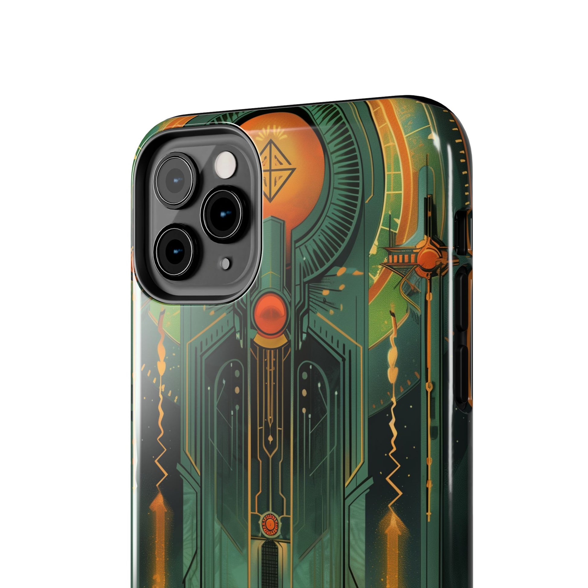 Art Deco Phone Case, Architecture Phone Case, Durable iPhone Case, Gift for Architect, iPhone 14 Case, Art Deco Building Phone Case