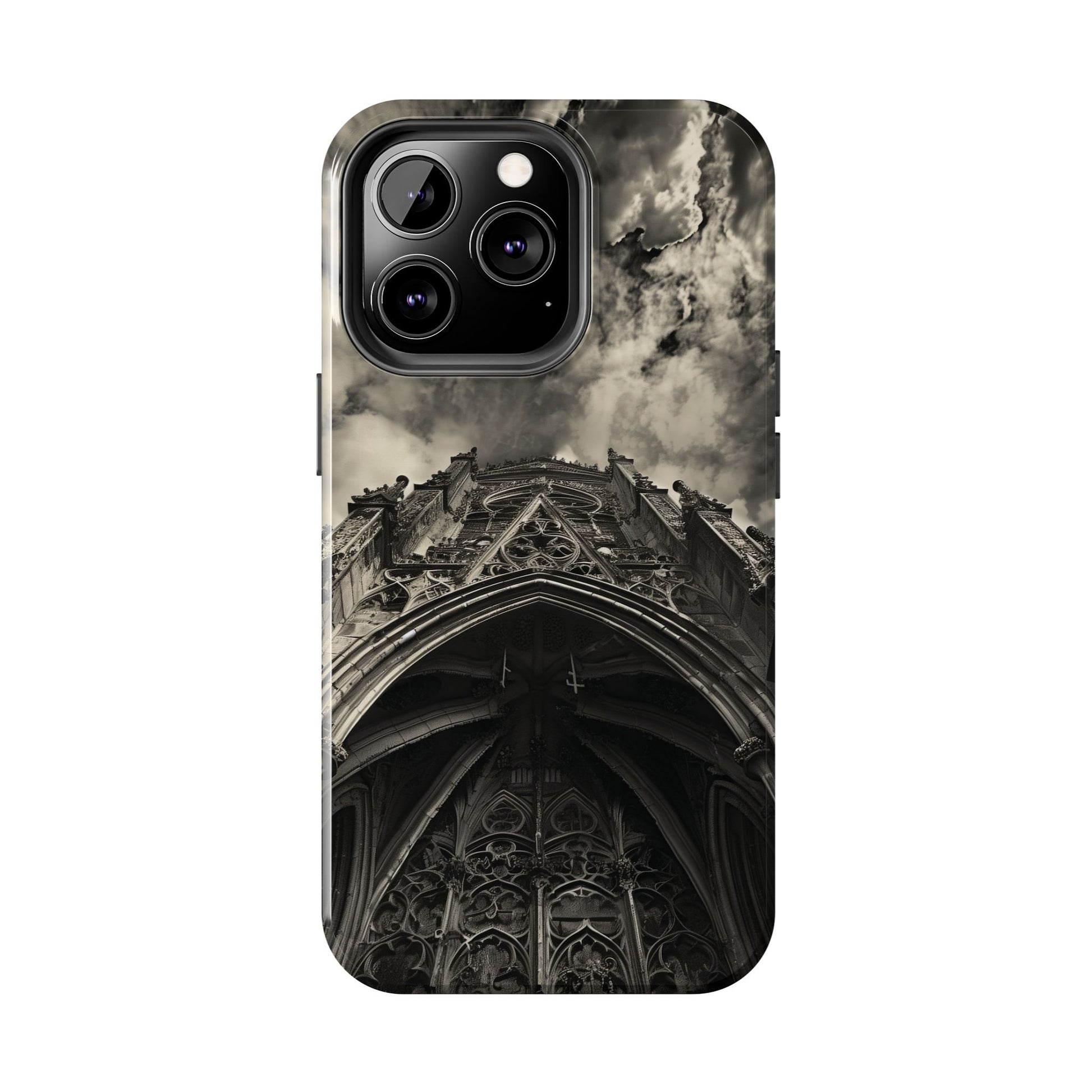Gothic Art Phone Case Dark Academia, Cathedral Phone Case, Halloween Spooky Season, Gothic Architecture, Gargoyle Phone iPhone 15 Pro Max