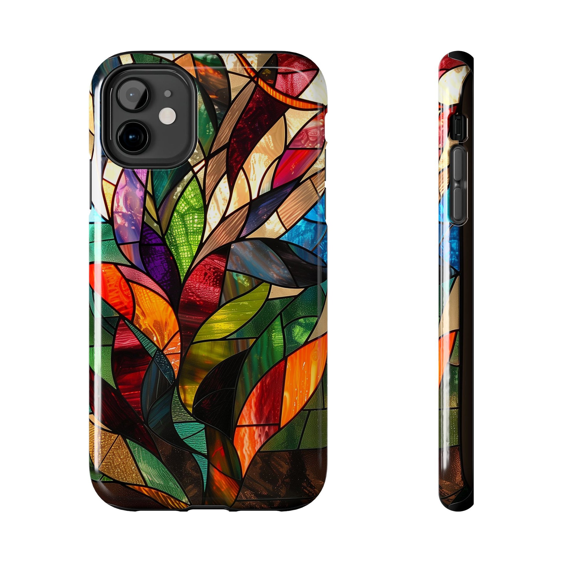 Frank Lloyd Wright Inspired Stained Glass Phone Case, Artistic iPhone Case, Architectural Design, Art Deco iphone Case, iphone 15 pro max