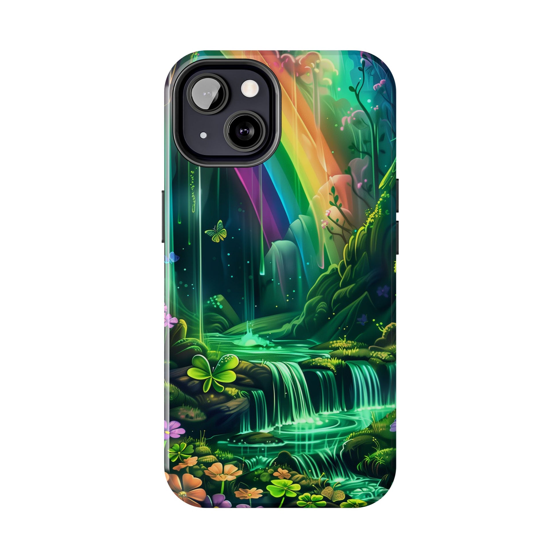 St. Patrick's Day Durable Phone Case, Lucky Phone Case Design, Durable Irish Luck Protective Cover, Holiday Gift Idea