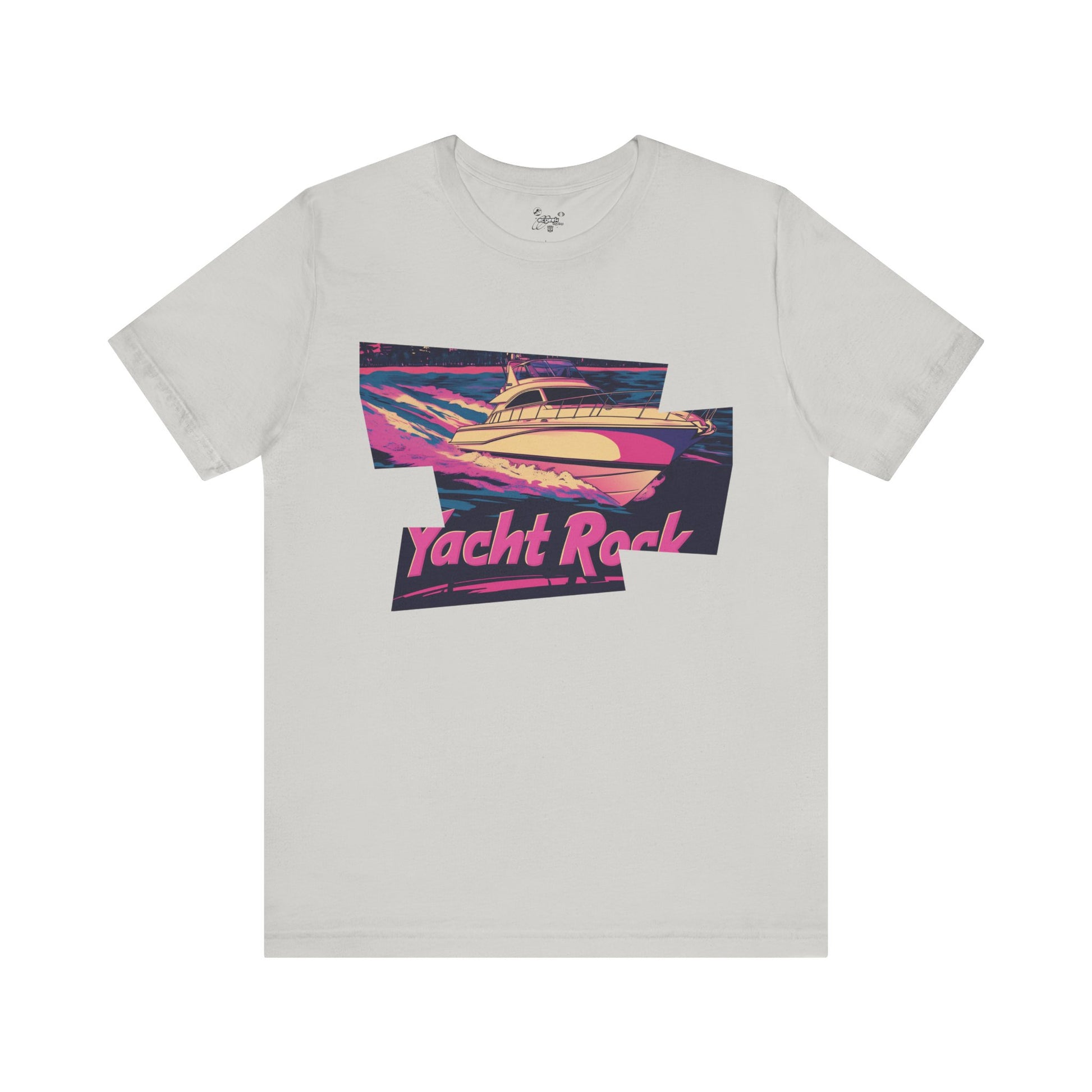 Yacht Rock T-Shirt Tshirt Nautical Graphic Tee 80s Miami Vice Boating Shirt Yacht Lover Gift Nostalgic South Beach Retro Motif Style Funny