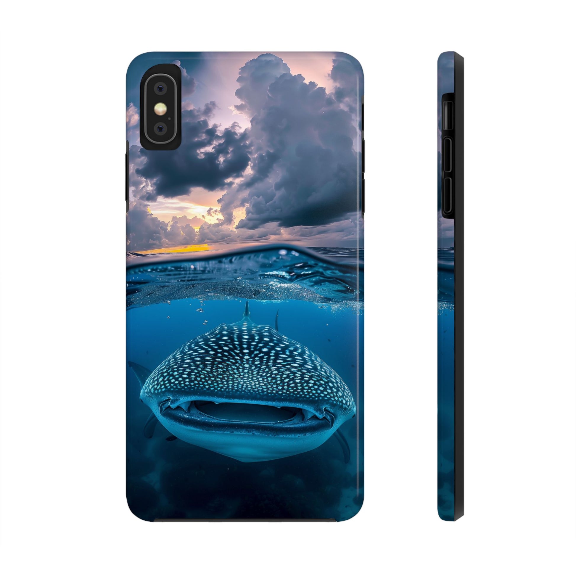 Majestic Encounter: Whale Shark Tough Phone Case