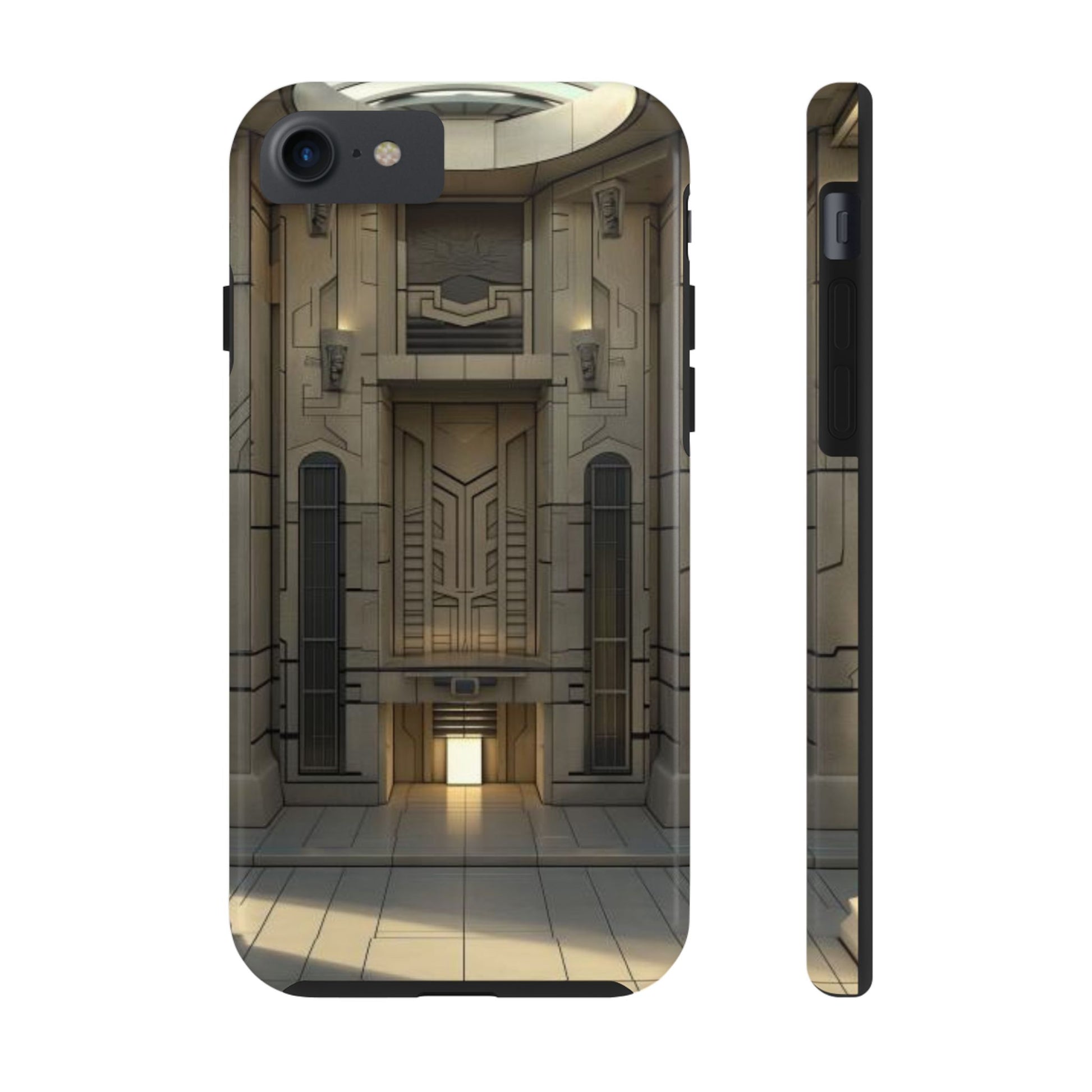 Durable Phone Case - Frank Lloyd Wright Style Room - Tough Architectural Design iPhone/Android Cover - Unique Art Deco Protection Accessory