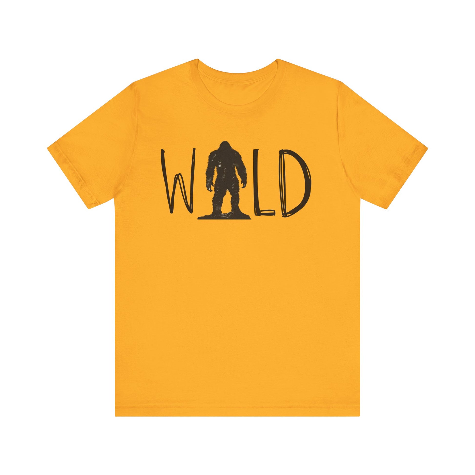 Wild Shirt, Bigfoot Tshirt, Bigfoot WILD Shirt, Camping Shirt, Outdoors Shirt, Bigfoot Shirt, Shirt for Camping, Camping Trip Shirt, Bigfoot