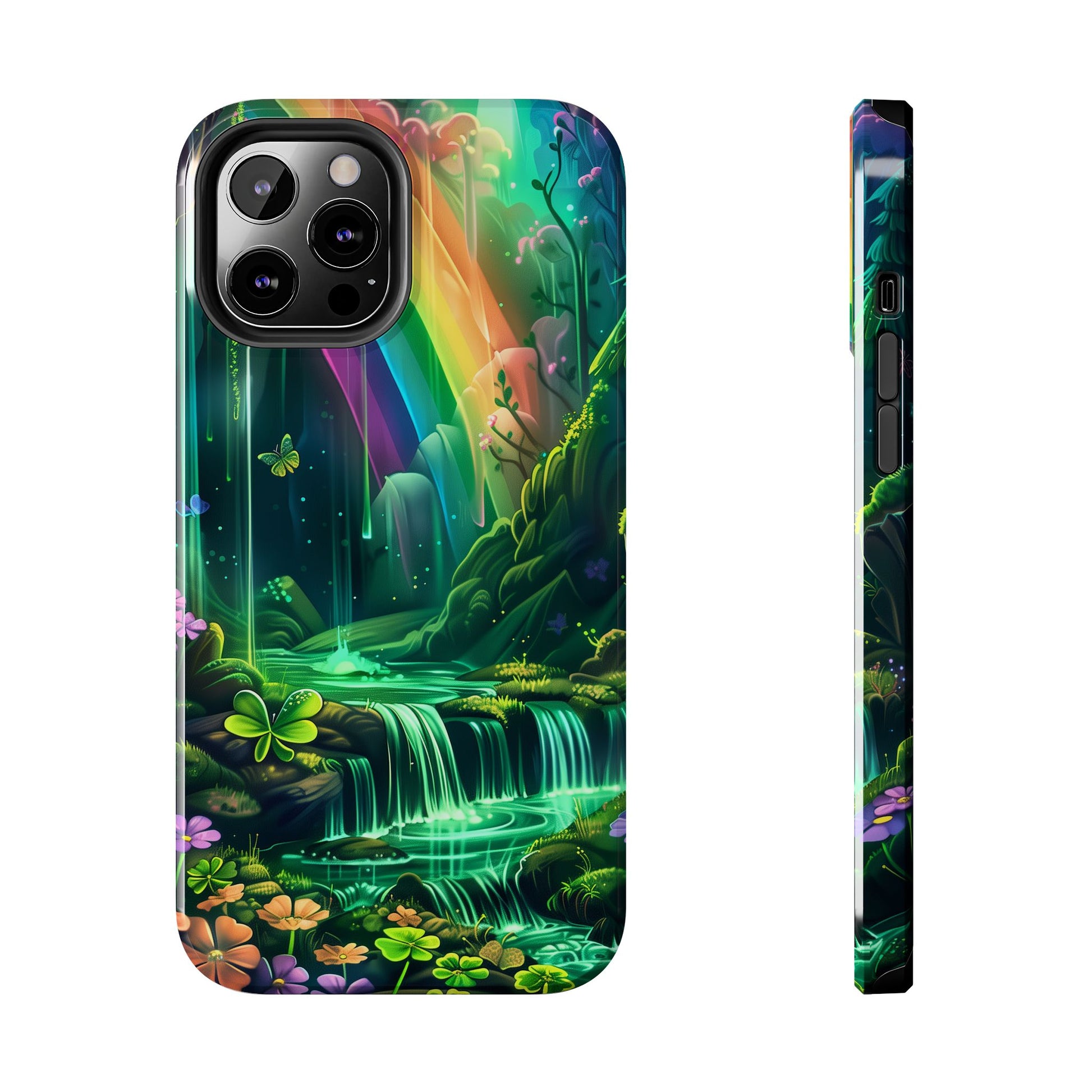 St. Patrick's Day Durable Phone Case, Lucky Phone Case Design, Durable Irish Luck Protective Cover, Holiday Gift Idea