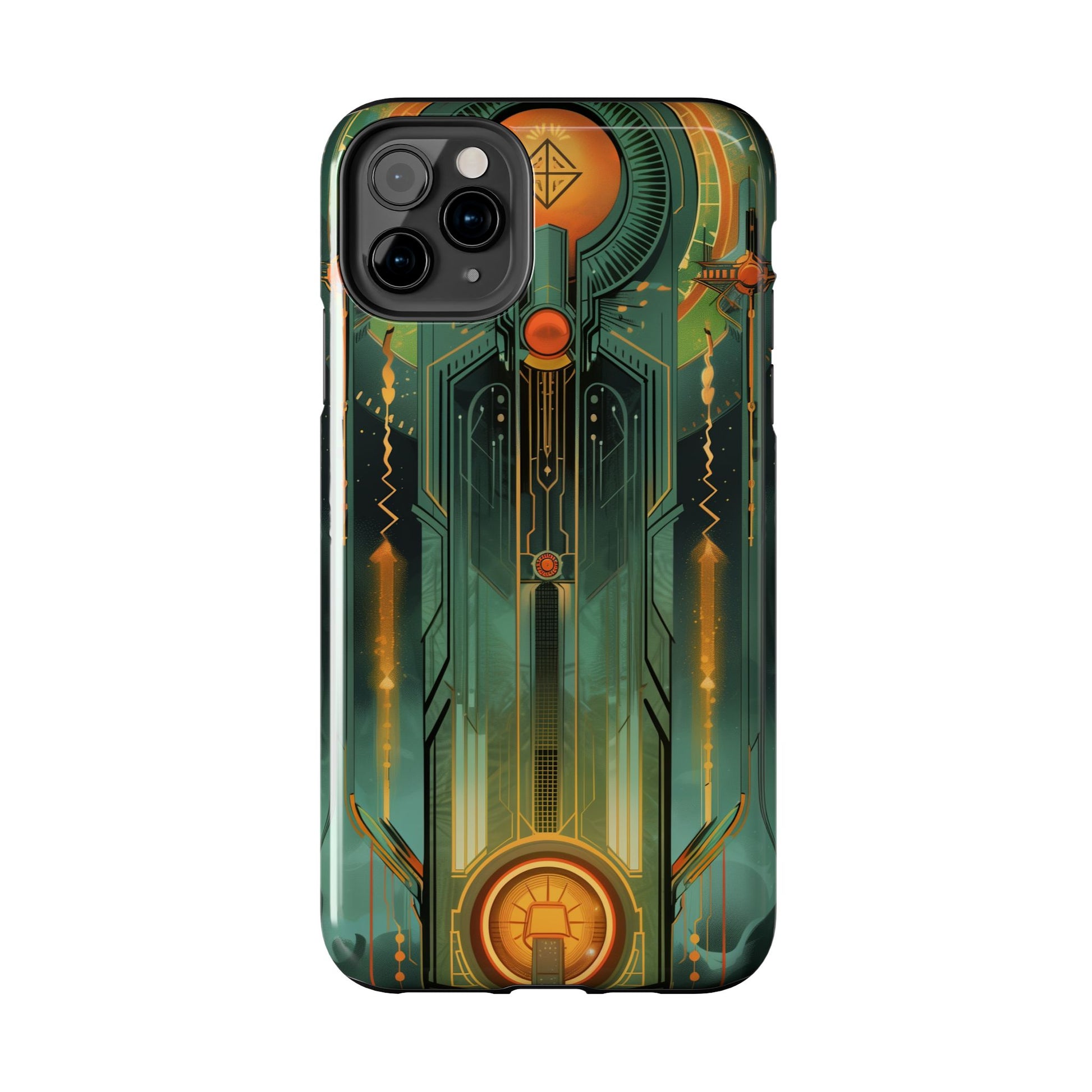 Art Deco Phone Case, Architecture Phone Case, Durable iPhone Case, Gift for Architect, iPhone 14 Case, Art Deco Building Phone Case