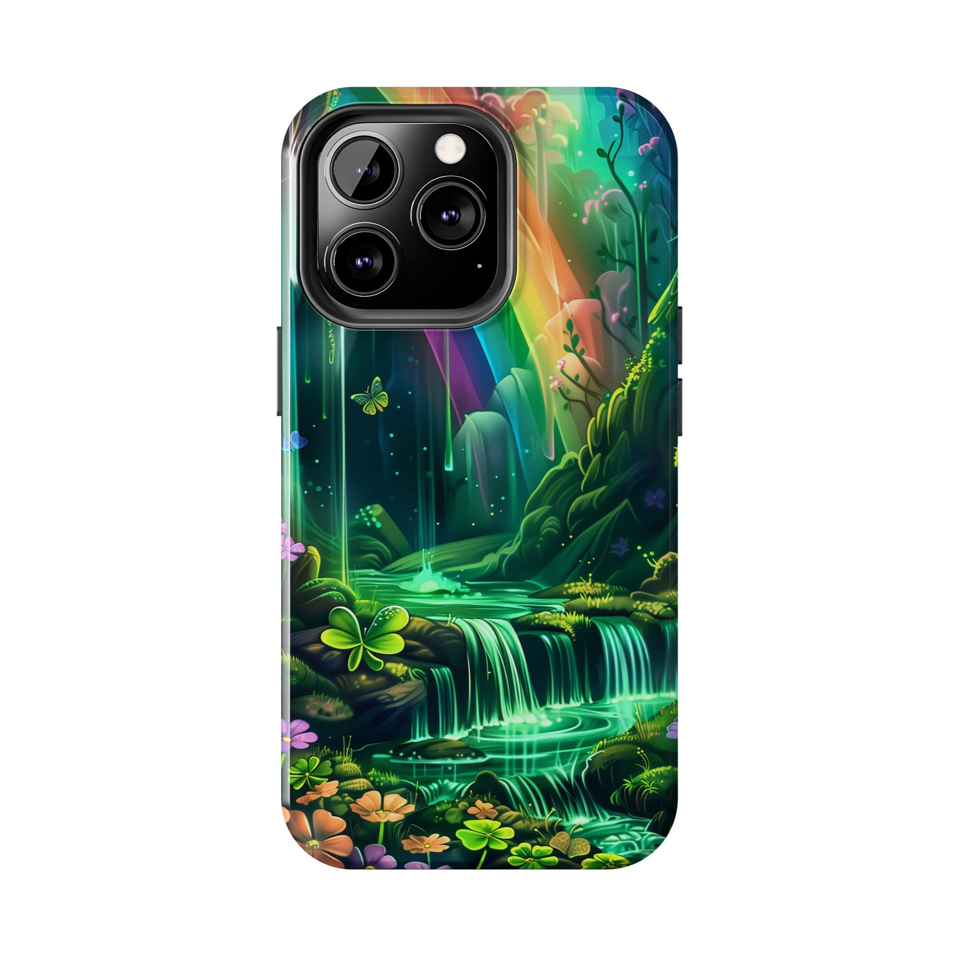 St. Patrick's Day Durable Phone Case, Lucky Phone Case Design, Durable Irish Luck Protective Cover, Holiday Gift Idea