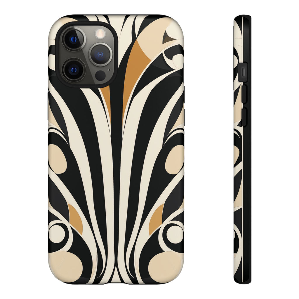 Geometric Art Deco Phone Case Design Tamara de Lempicka Frank Lloyd Wright Prairie Style Stylish iphone 13 14 15 16 Pro Max Plus Galaxy