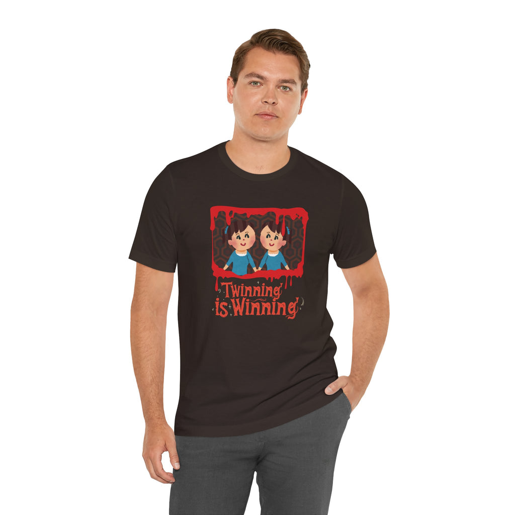 Twinning is Winning Shining Inspired Halloween Graphic Tee
