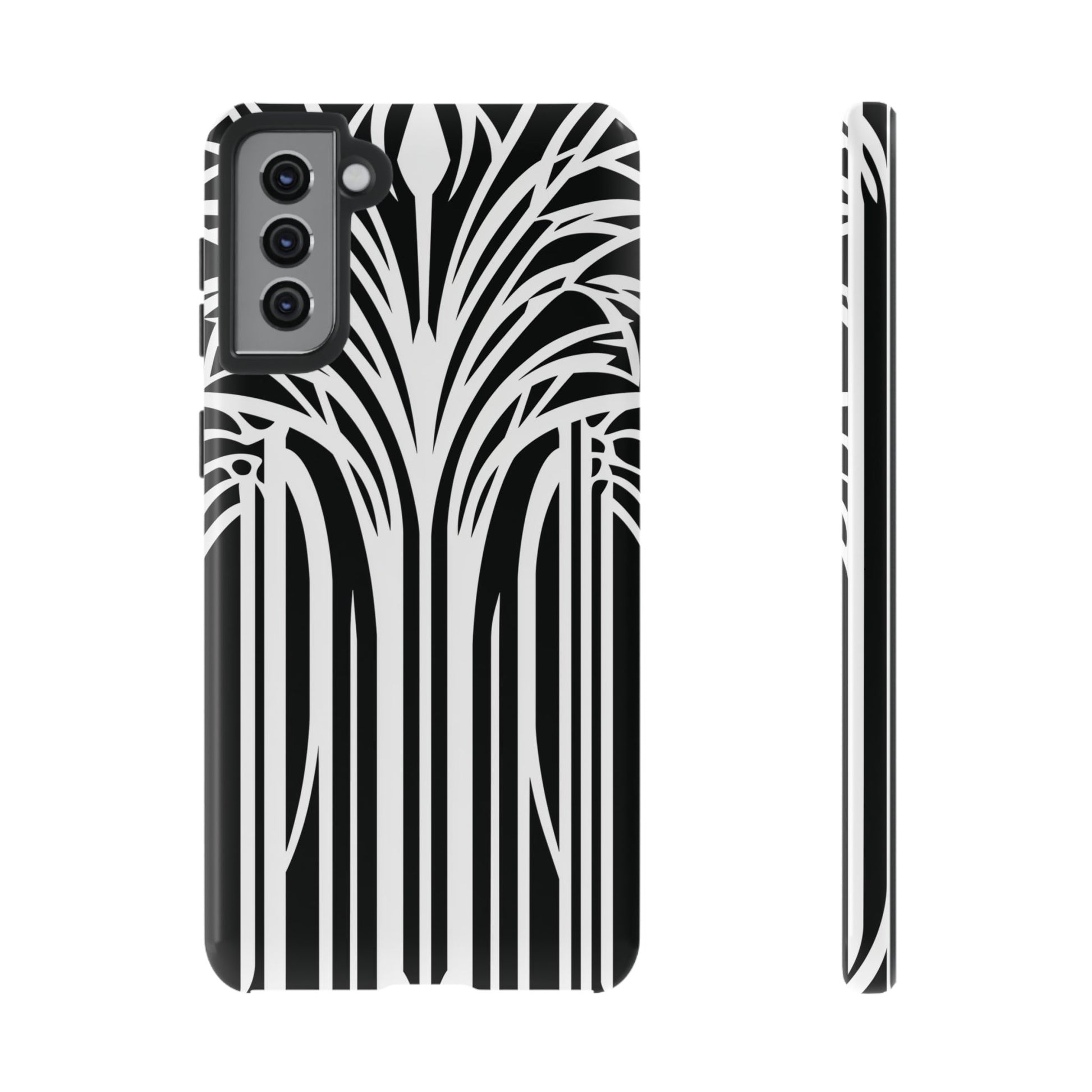 Blank White Art Deco Palm Tree Phone Case Design Lempicka Frank Lloyd Wright Prairie Style Stylish iphone 13 14 15 16 Pro Max Plus Galaxy