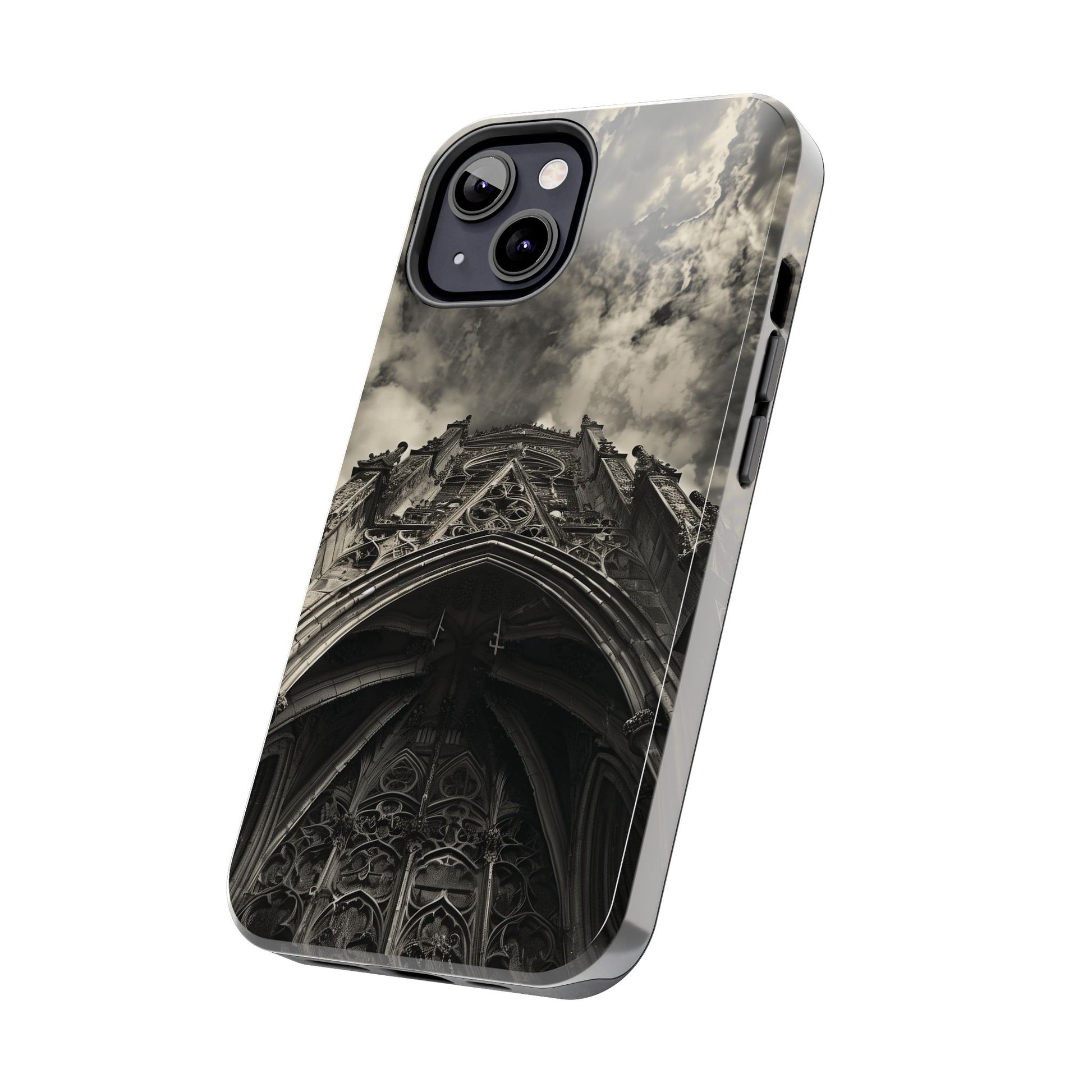Gothic Art Phone Case Dark Academia, Cathedral Phone Case, Halloween Spooky Season, Gothic Architecture, Gargoyle Phone iPhone 15 Pro Max