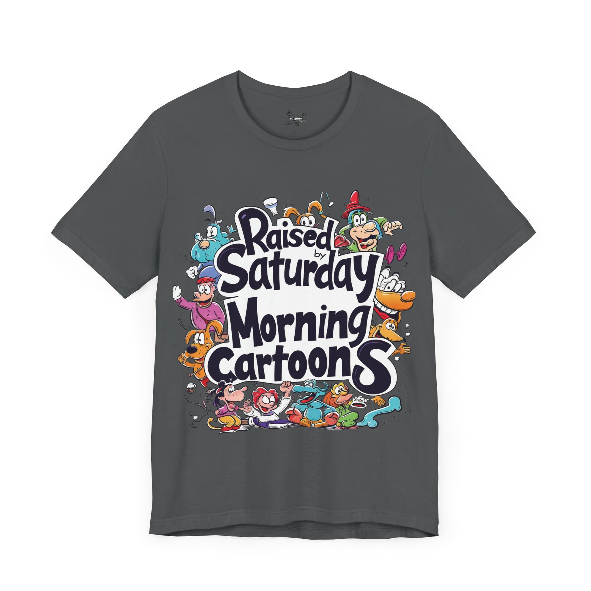 Custom Retro Cartoon Graphic tShirt, 80s 90s Saturday Morning Nostalgia, Custom Cartoon Graphic tShirt, Retro Cartoon Mens Shirt