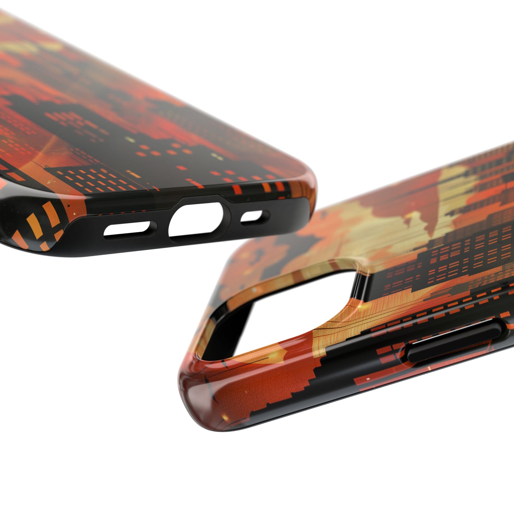 Batman Inspired Phone Case - Gotham Art Deco Style - Comic Book Hero Phone Cover - Unique Superhero Accessory