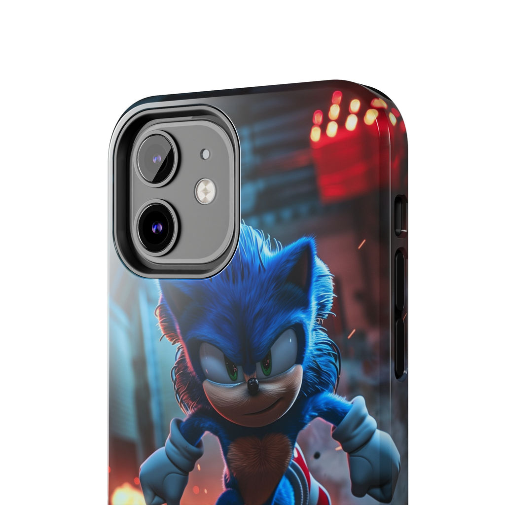 Durable Sonic Phone Case - Protective Sonic the Hedgehog Design - Tough Mobile Cover - Fun Video Game Phone Accessory