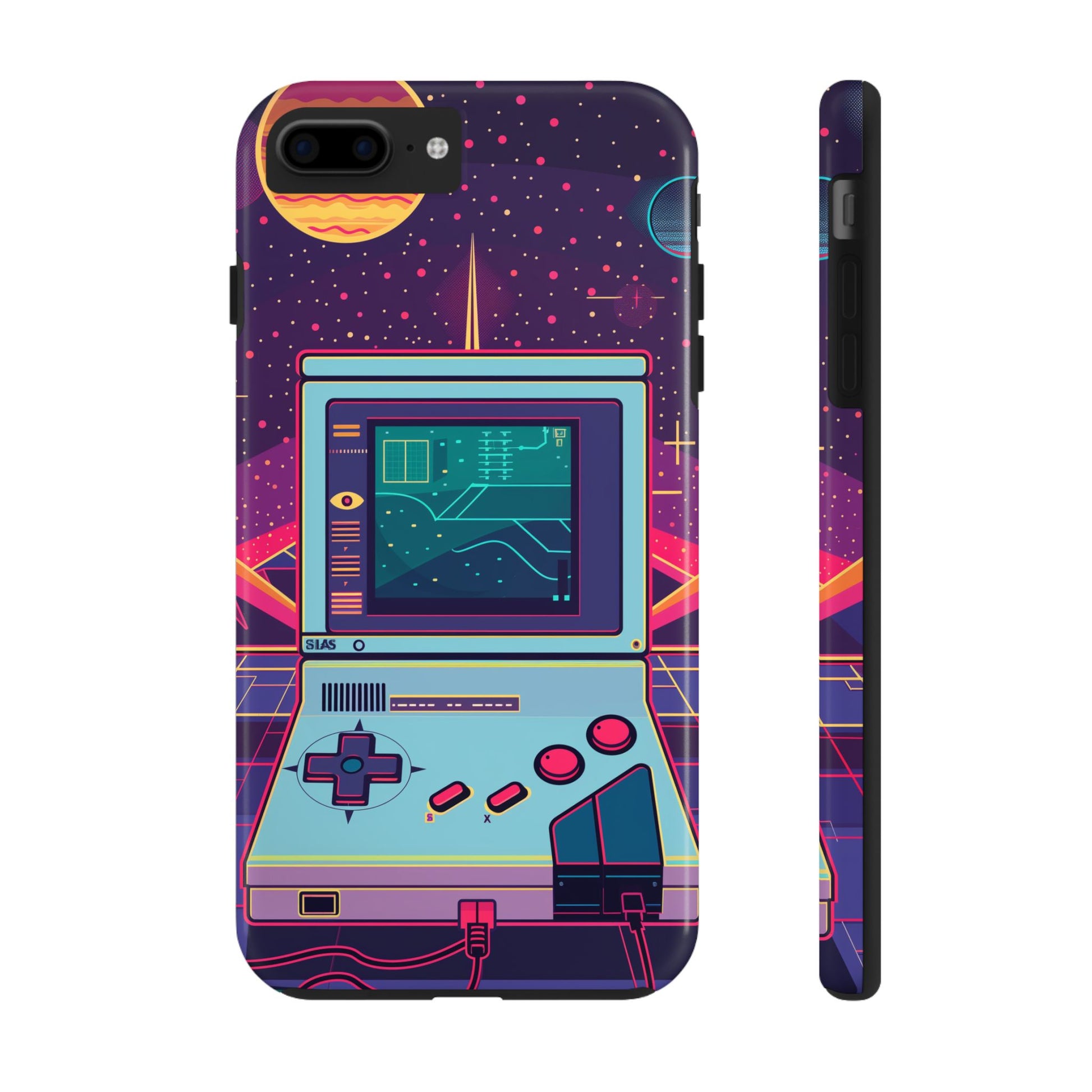 Durable iPhone Case with Alternative Universe Game Console Design - Protective Phone Cover - Fun and Sturdy Gaming Accessory - Gamer Gift