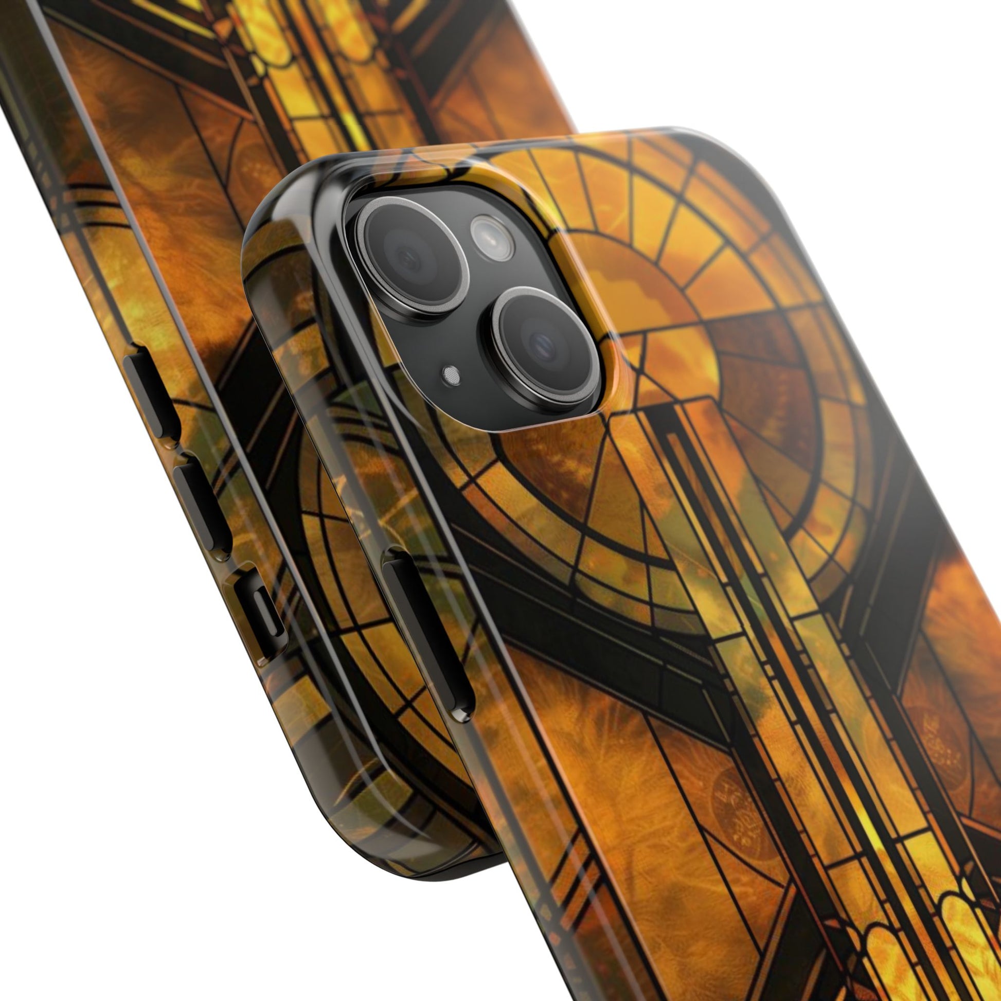 Durable Noir Art Deco Golden Design iPhone Cover - Stylish and Protective Phone Case on Etsy - Art Deco Gift