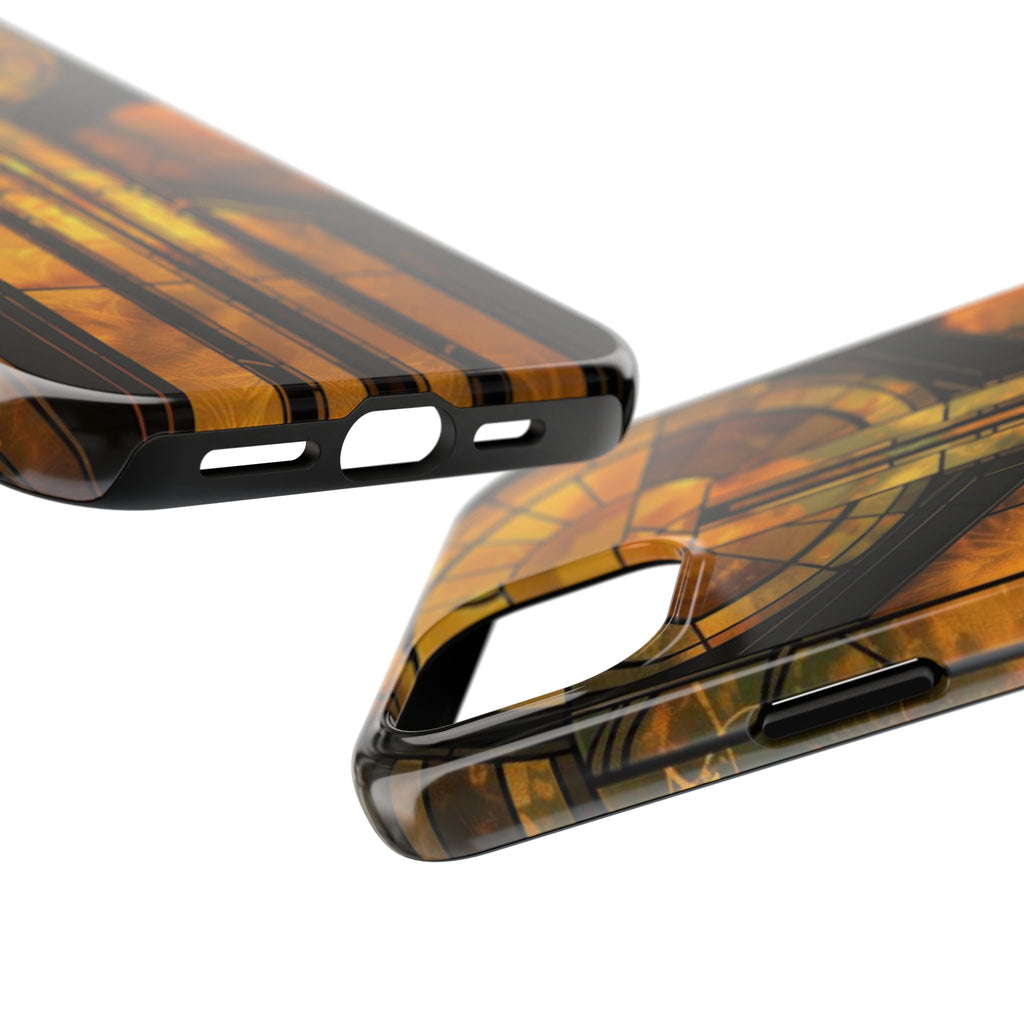 Durable Noir Art Deco Golden Design iPhone Cover - Stylish and Protective Phone Case on Etsy - Art Deco Gift