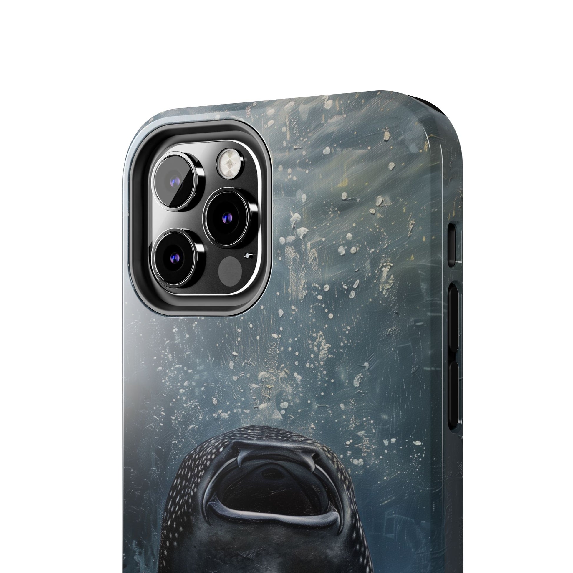 Rising Majesty: Whale Shark Feeding Tough Phone Case