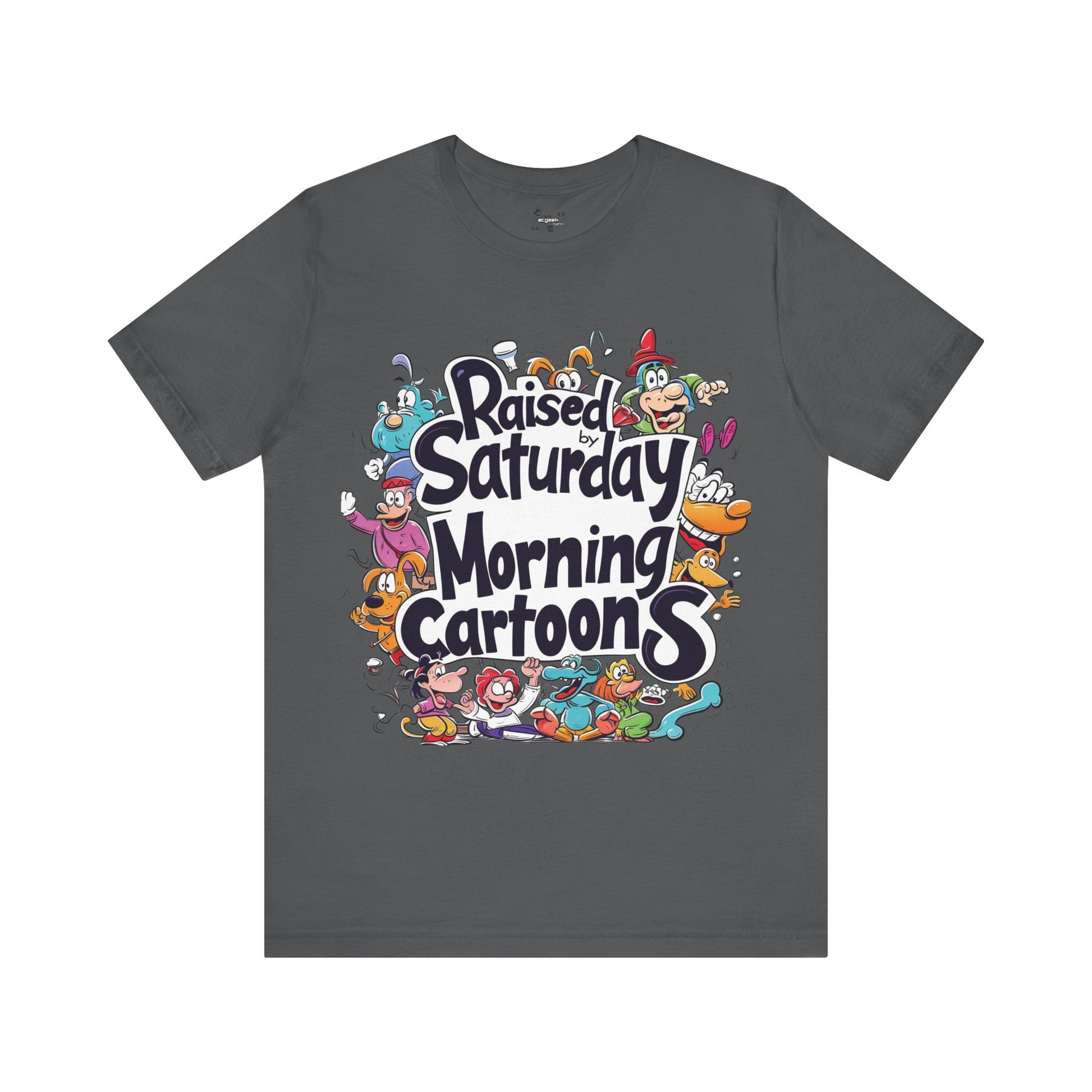 Custom Retro Cartoon Graphic tShirt, 80s 90s Saturday Morning Nostalgia, Custom Cartoon Graphic tShirt, Retro Cartoon Mens Shirt
