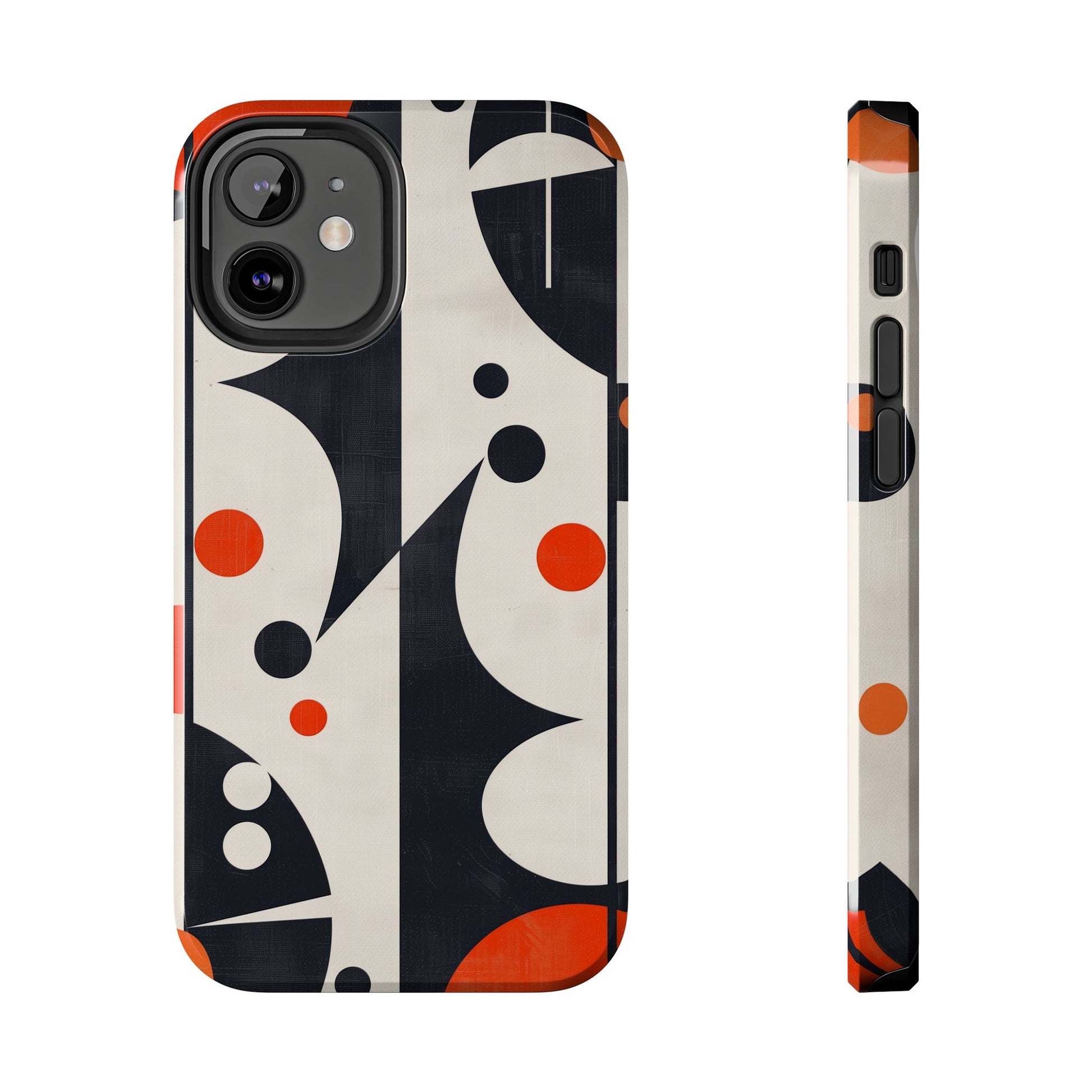 Mid-Century Modern Star Phone Case Mid Mod Atomic Cats Retro Chic Sleek Geometric Apple 12 13 14 15 Pro Max Samsung Galaxy
