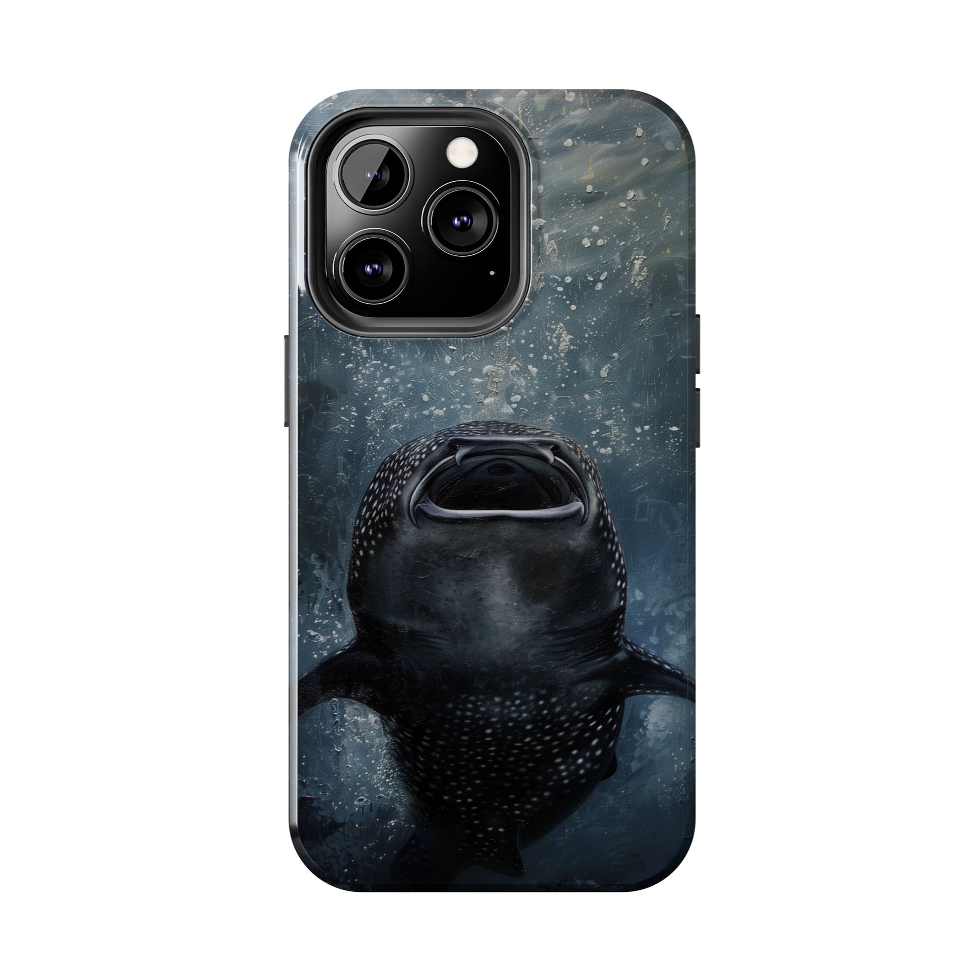 Rising Majesty: Whale Shark Feeding Tough Phone Case
