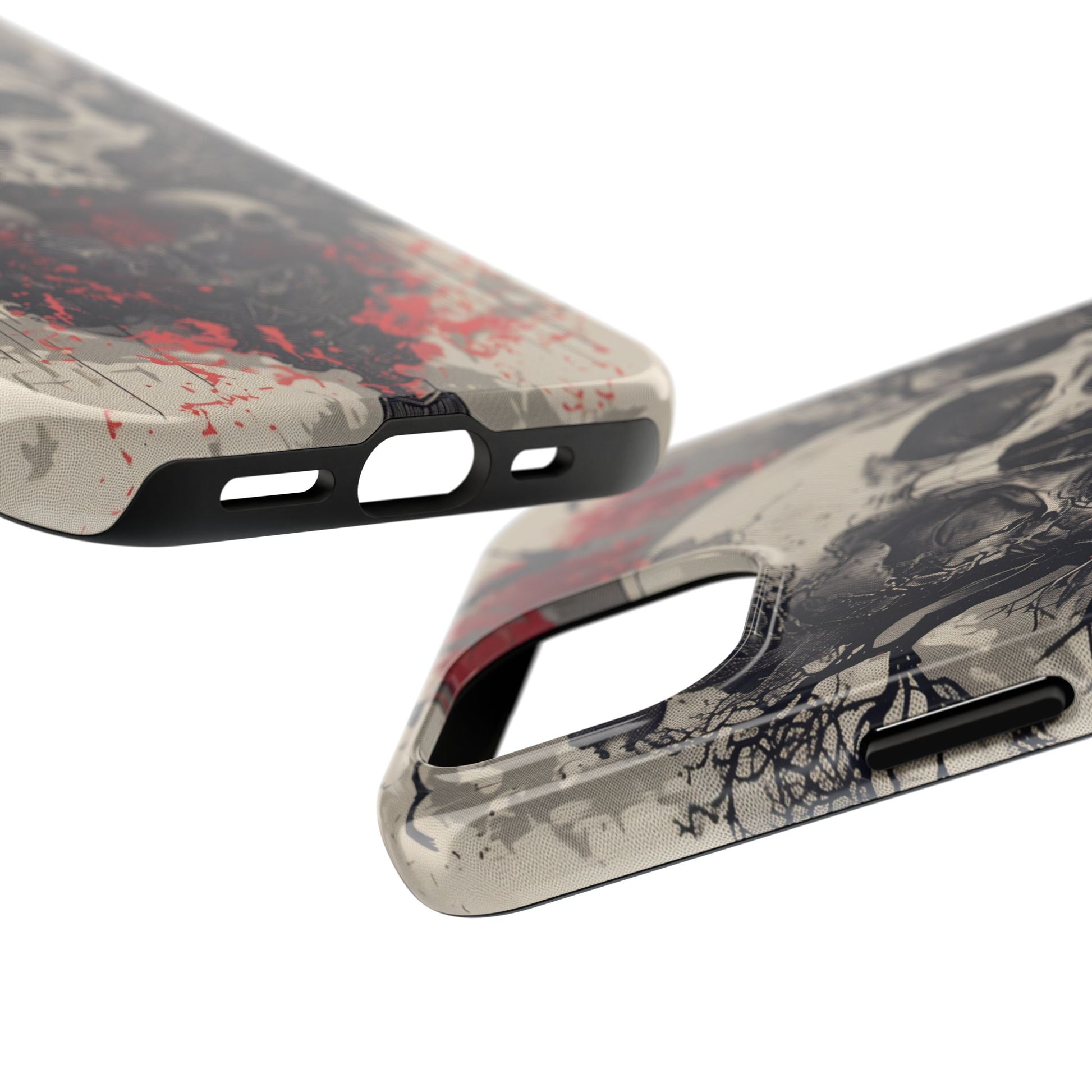 Gothic Art Phone Case Skulls and Crows, Moth Phone Case, Moon and Tarot Phone Case, Halloween Spooky Season, Dark Academia iPhone 15 Pro Max