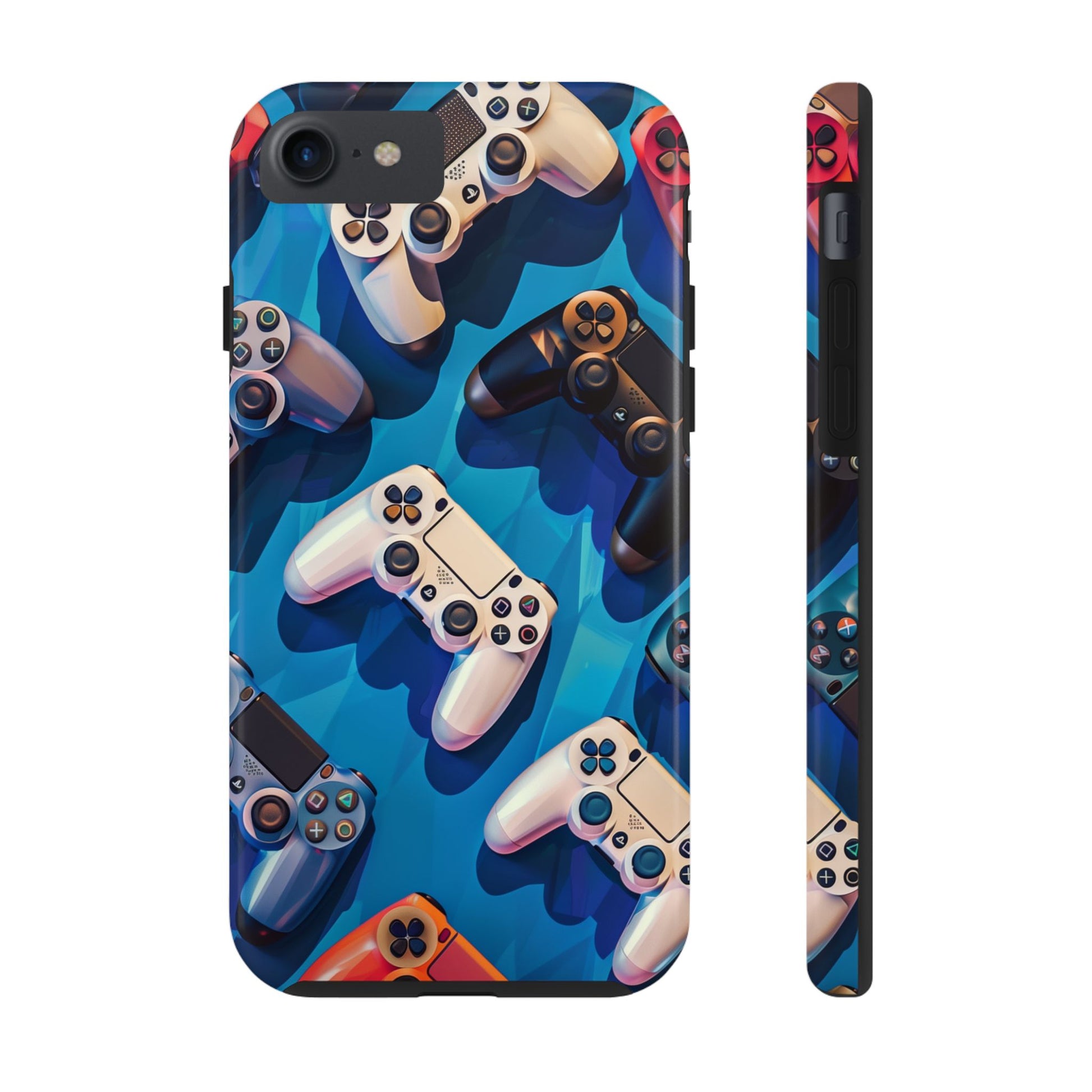 Video Game Controllers iPhone Case - Gamer Tough Phone Cover - Modern Gaming