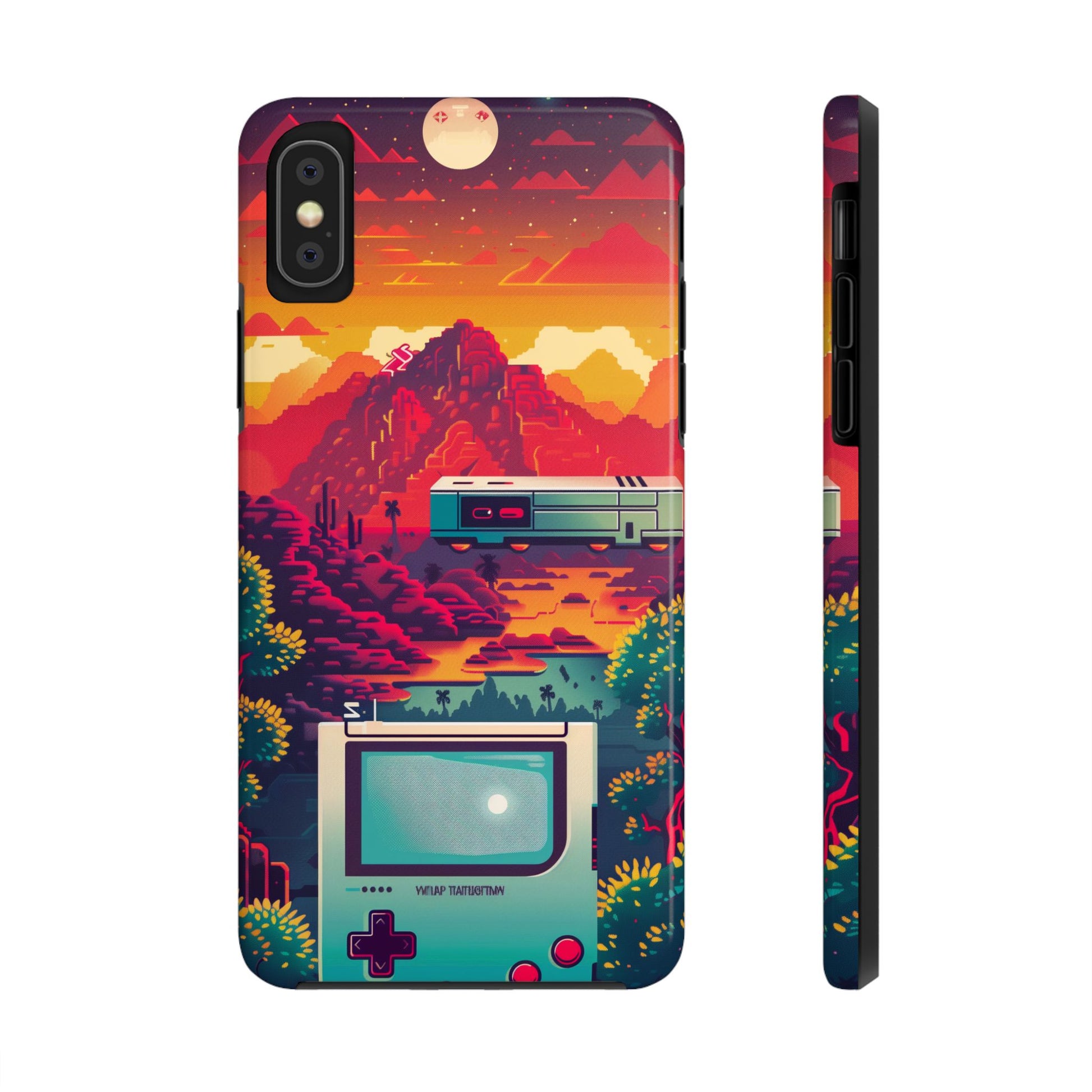 Durable iPhone Case with Alternative Universe Game Console Design - Protective Phone Cover - Fun and Sturdy Gaming Accessory - Gamer Gift