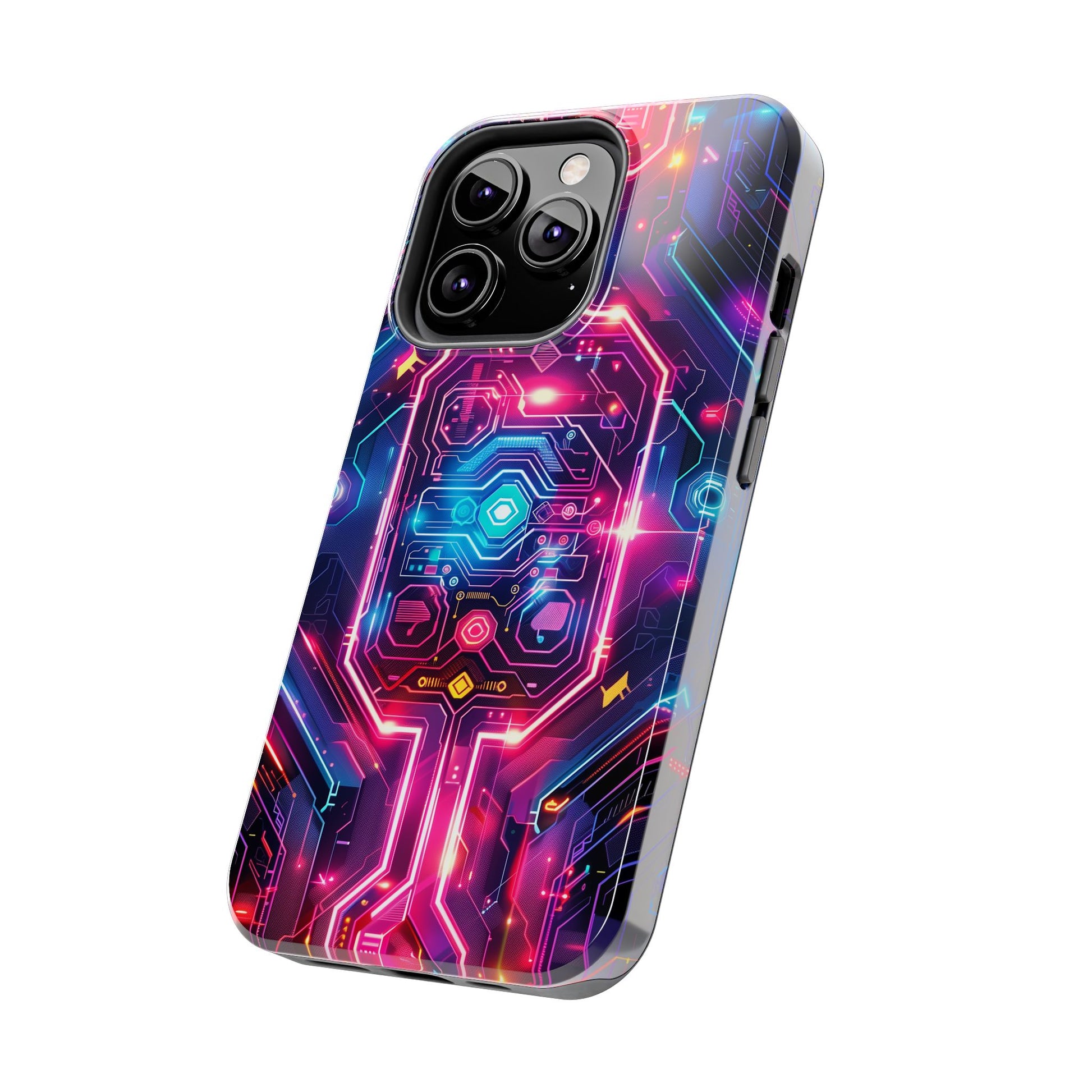 Circuit Board Phone Case, Futuristic Circuit Phone Case, High-Tech Gift for Him, Custom Sci-Fi Phone Case, iphone 15 pro max