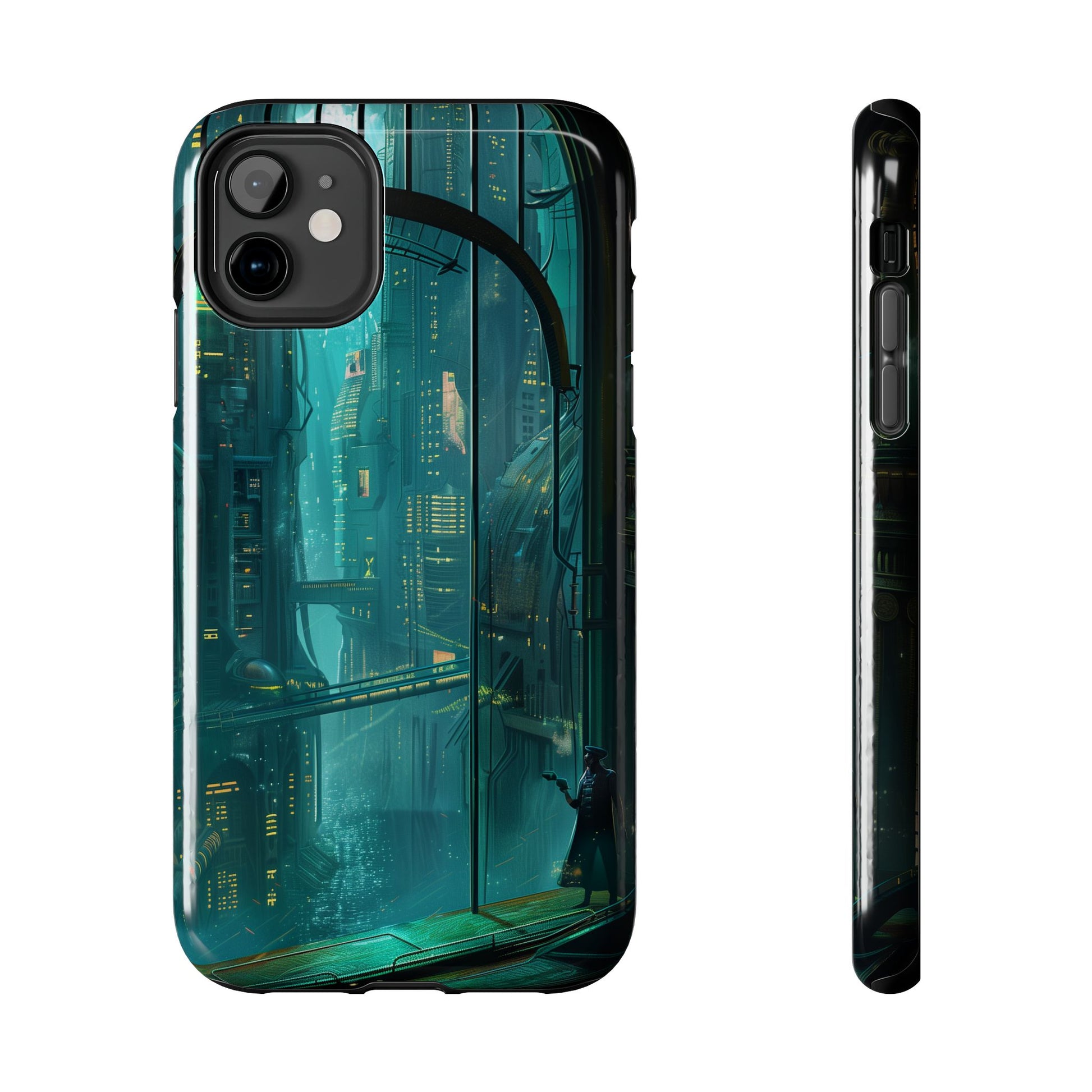 BioShock Inspired Phone Case - Underwater Art Deco City - Gaming Phone Cover - Unique Video Game Accessory