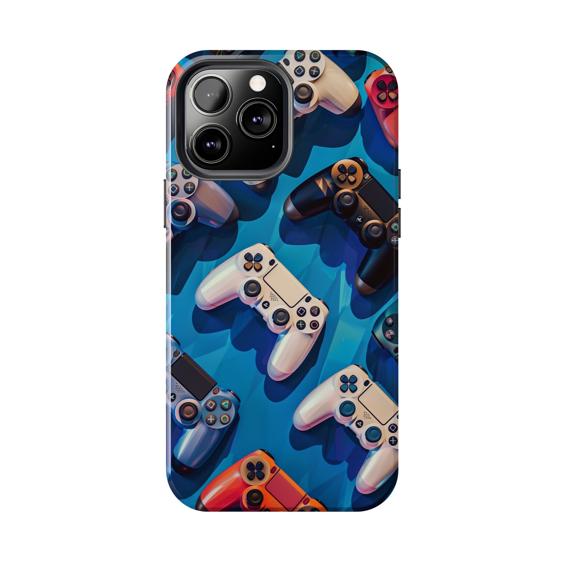 Video Game Controllers iPhone Case - Gamer Tough Phone Cover - Modern Gaming