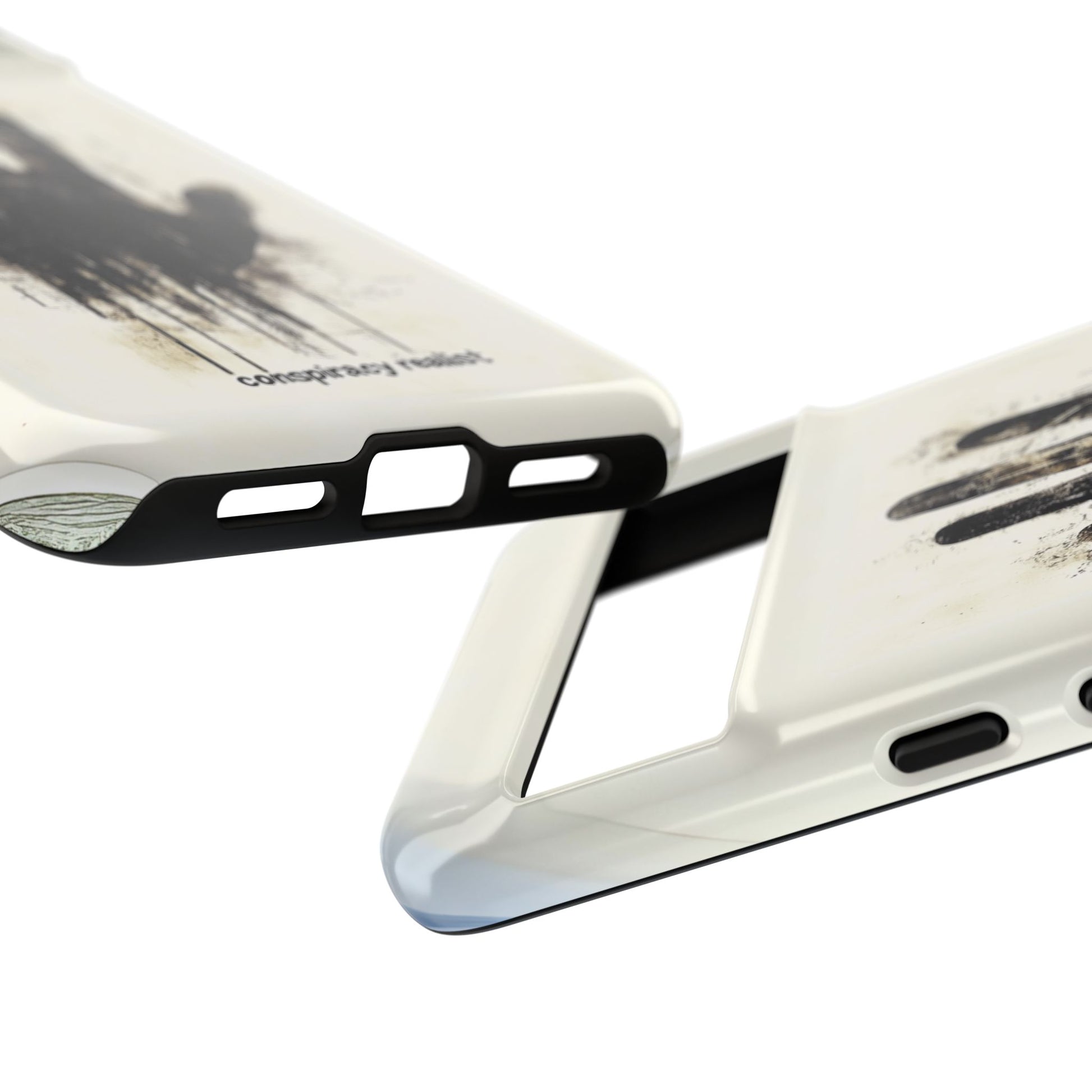 Conspiracy Realist Paranormal Mystery Design X-Files Inspired Ghostly Hand Conspiracy Theory Creepy iPhone 13 14 15 16 Pro Max Galaxy Pixel
