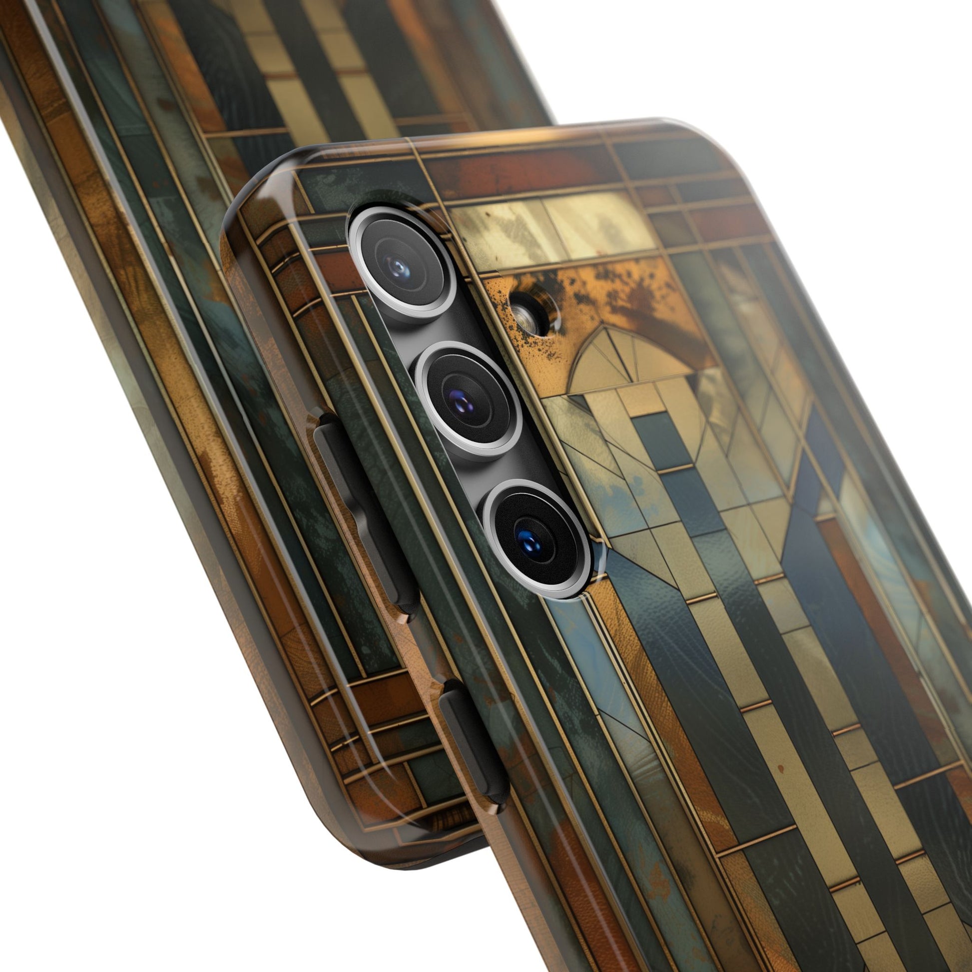 Frank Lloyd Wright Stained Glass Phone Case - Architectural Style Phone Cover - Stained Glass Design Phone Case - Unique Phone Accessory