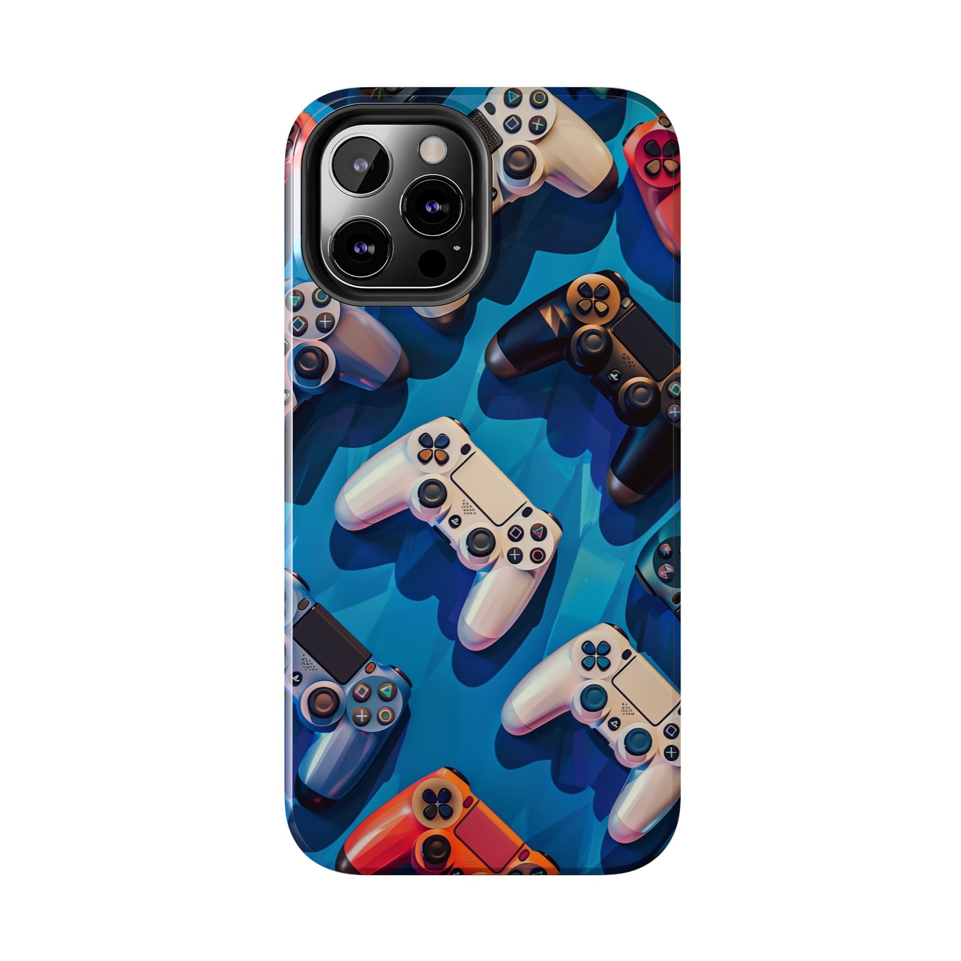 Video Game Controllers iPhone Case - Gamer Tough Phone Cover - Modern Gaming