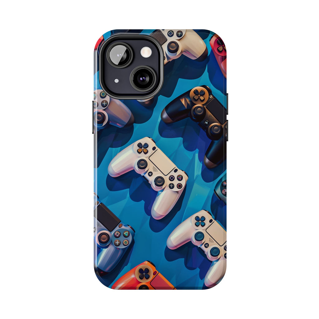 Video Game Controllers iPhone Case - Gamer Tough Phone Cover - Modern Gaming