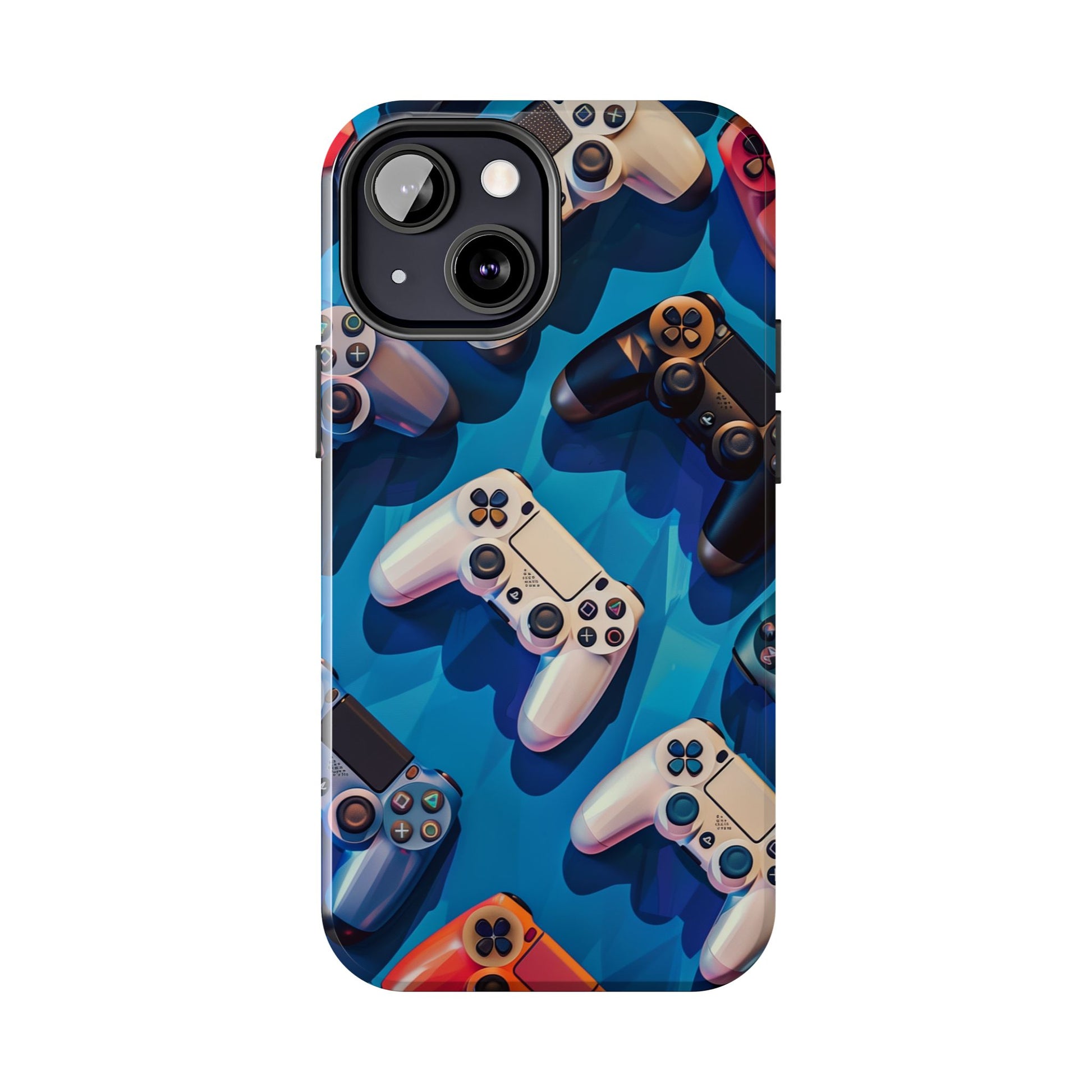 Video Game Controllers iPhone Case - Gamer Tough Phone Cover - Modern Gaming