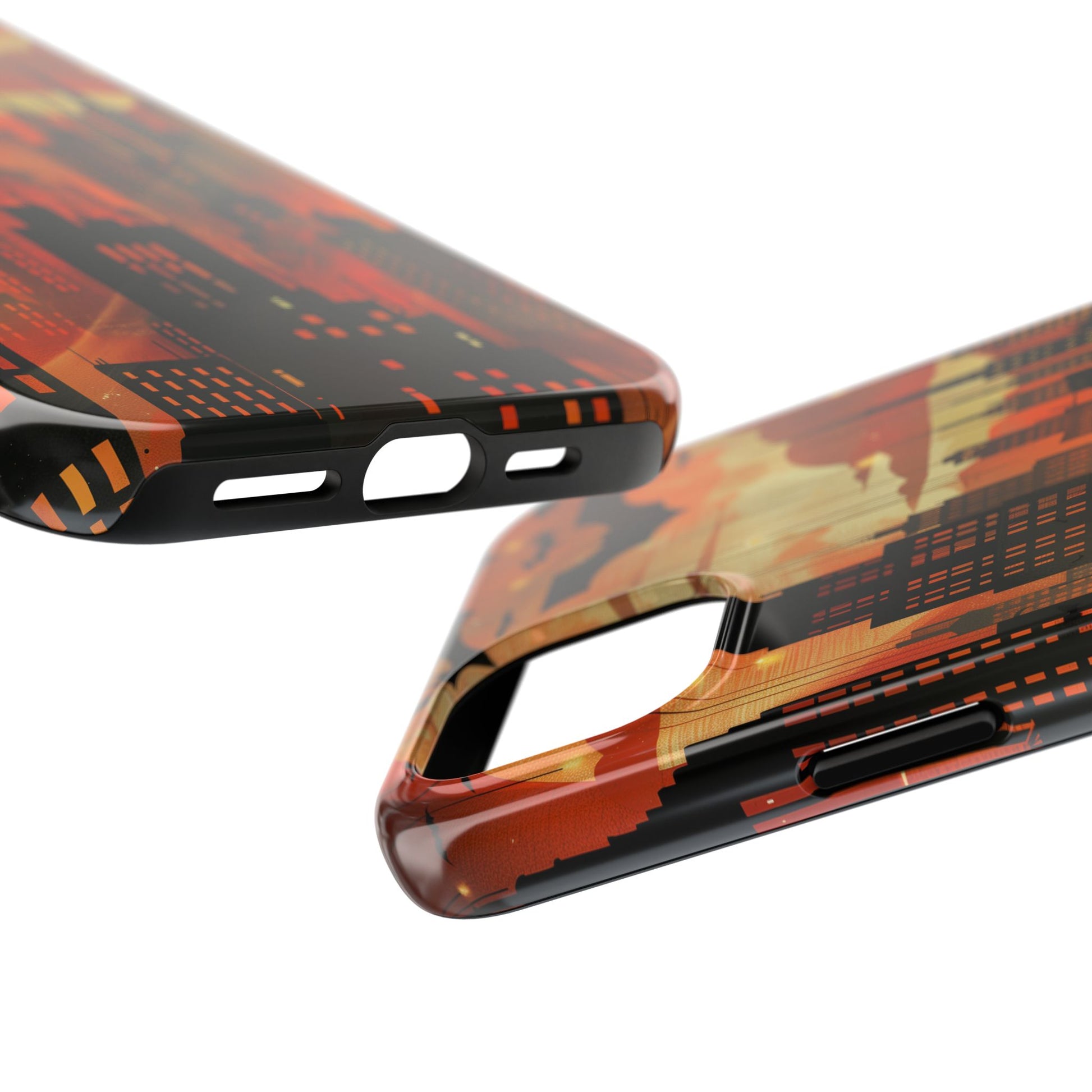 Batman Inspired Phone Case - Gotham Art Deco Style - Comic Book Hero Phone Cover - Unique Superhero Accessory