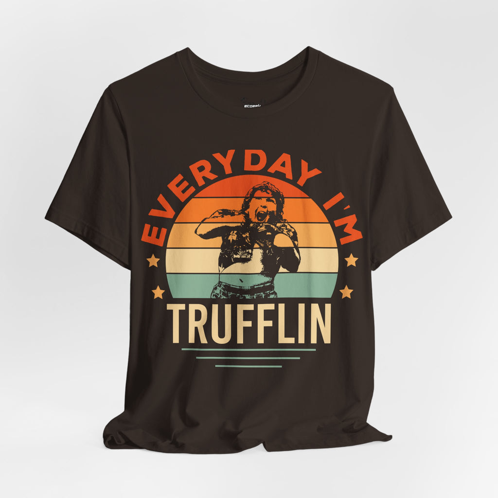 Everyday I’m Trufflin Goonies Inspired Retro Tee